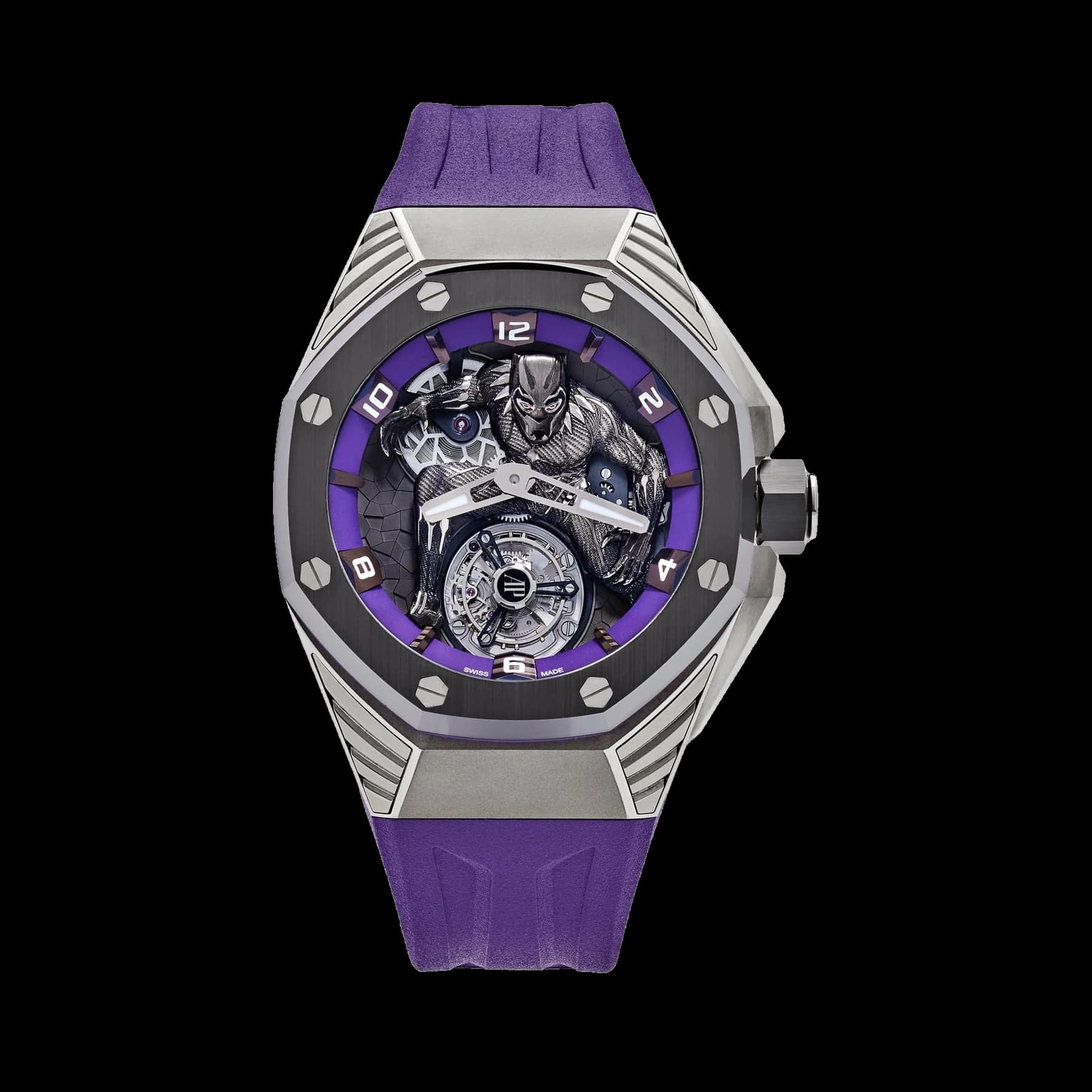 Audemars Piguet Royal Oak Concept 26620IO.OO.D077CA.01 'Black Panther' Flying Tourbillon Limited Edition of 250