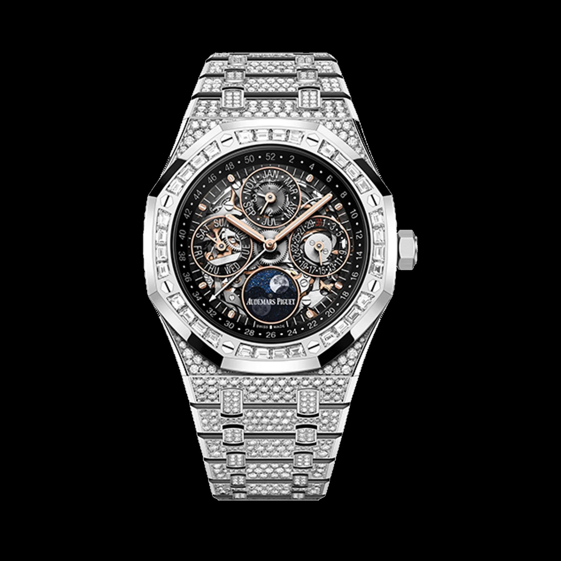 Audemars Piguet Royal Oak 26625BC.ZZ.1223BC.02 Perpetual Calendar 18-carat white gold