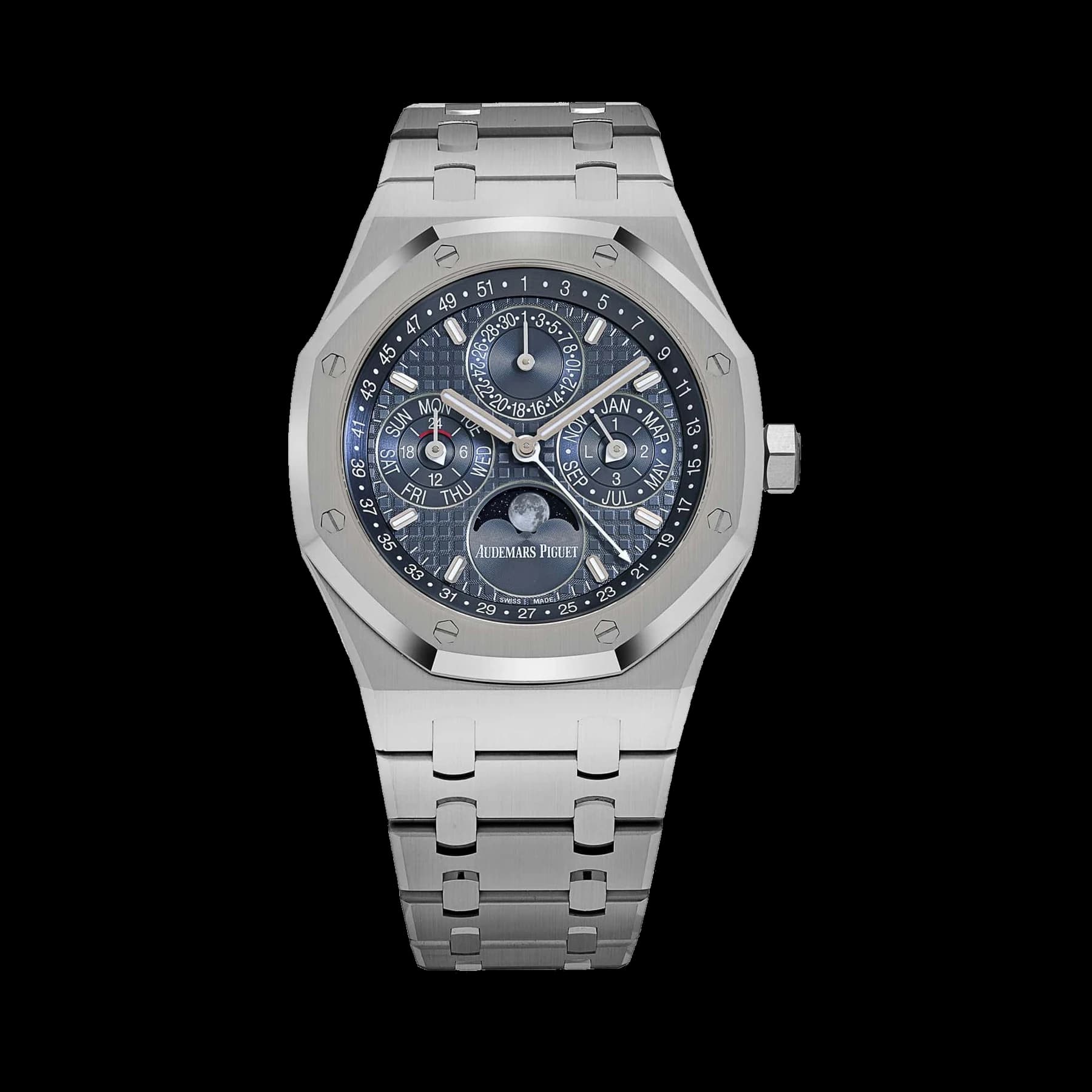 Audemars Piguet Royal Oak Perpetual Calendar 26674ST.OO.1320ST.01 Stainless Steel Blue Dial (2025)