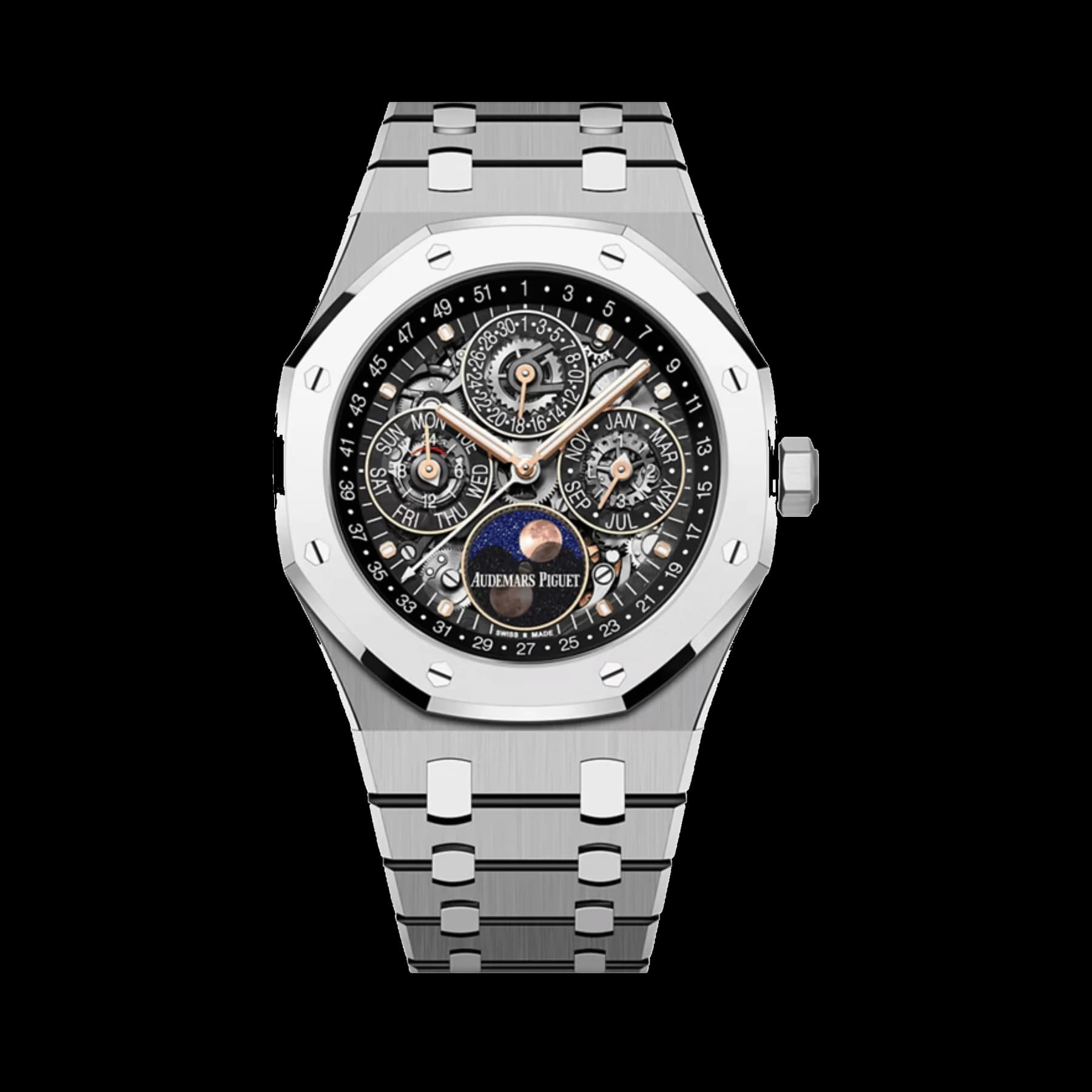 Audemars Piguet Royal Oak Perpetual Calendar 26685XT.OO.1320XT.01 Titanium BMG Openworked Dial (2026)