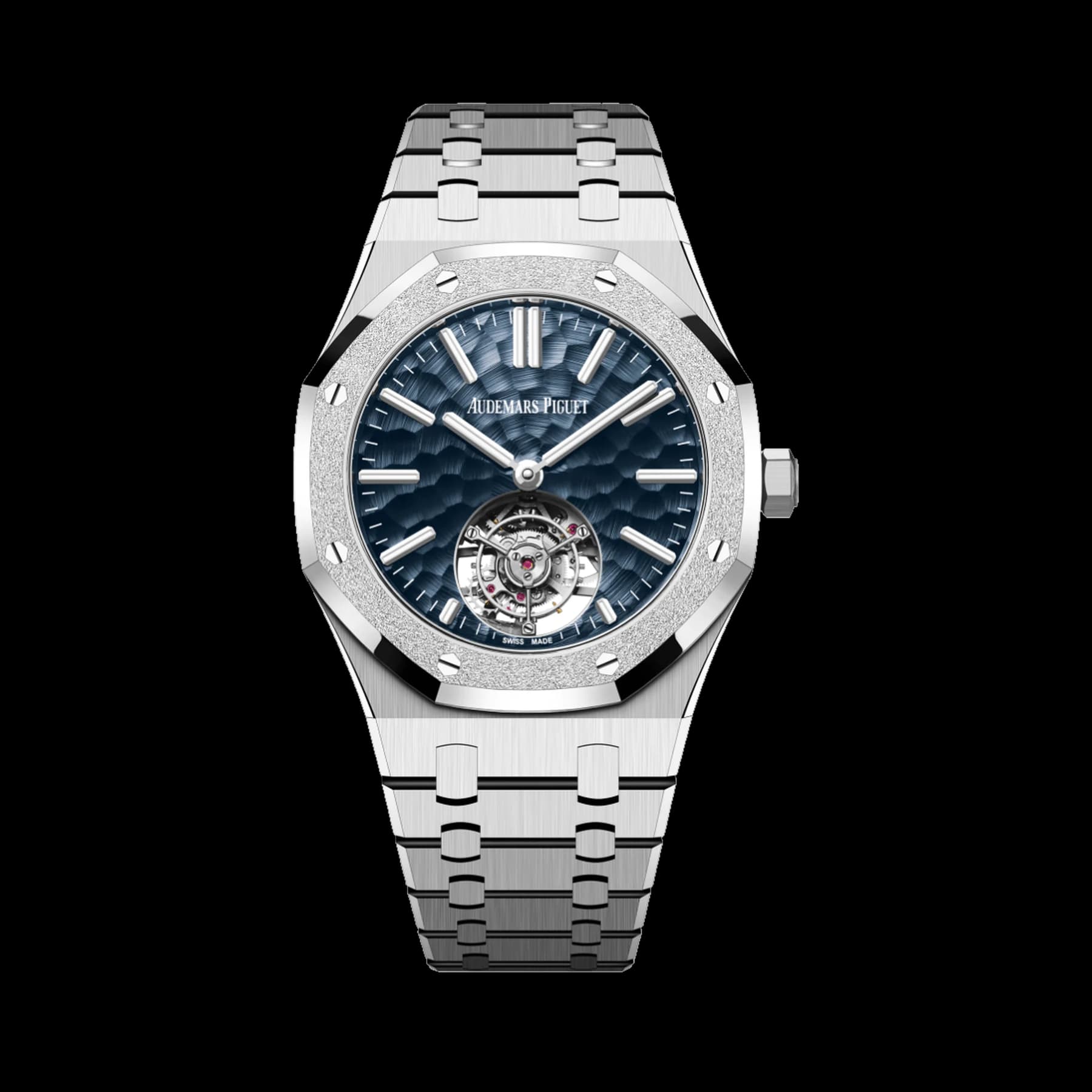 Audemars Piguet Royal Oak Selfwinding Tourbillon White Gold Blue Dial 26730BC.GG.1320BC.01