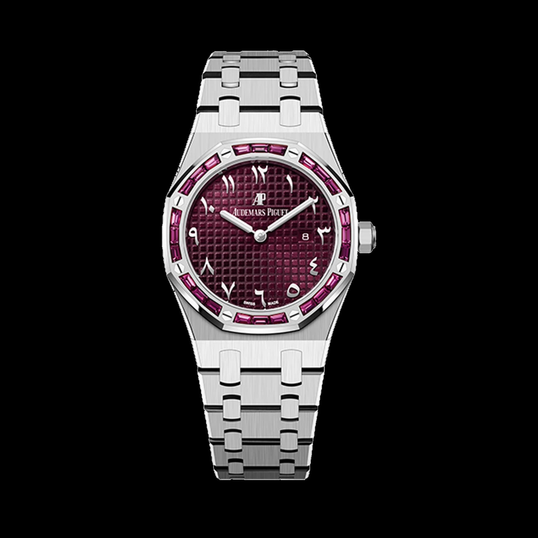Audemars Piguet Royal Oak 67656BC.GR.1261BC.01 Quartz 18-carat white gold