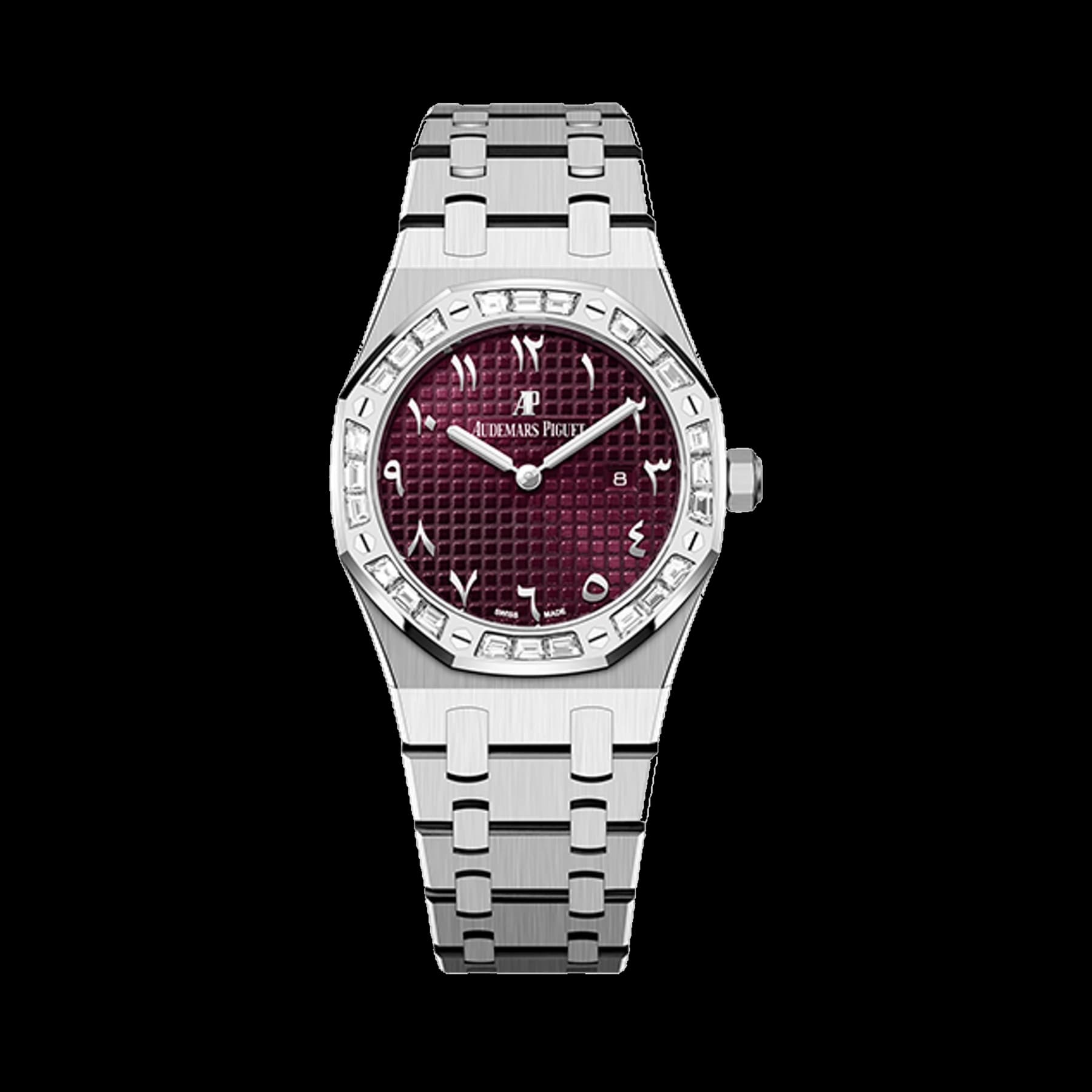 Audemars Piguet Royal Oak 67656BC.ZZ.1261BC.01 Quartz 18-carat white gold