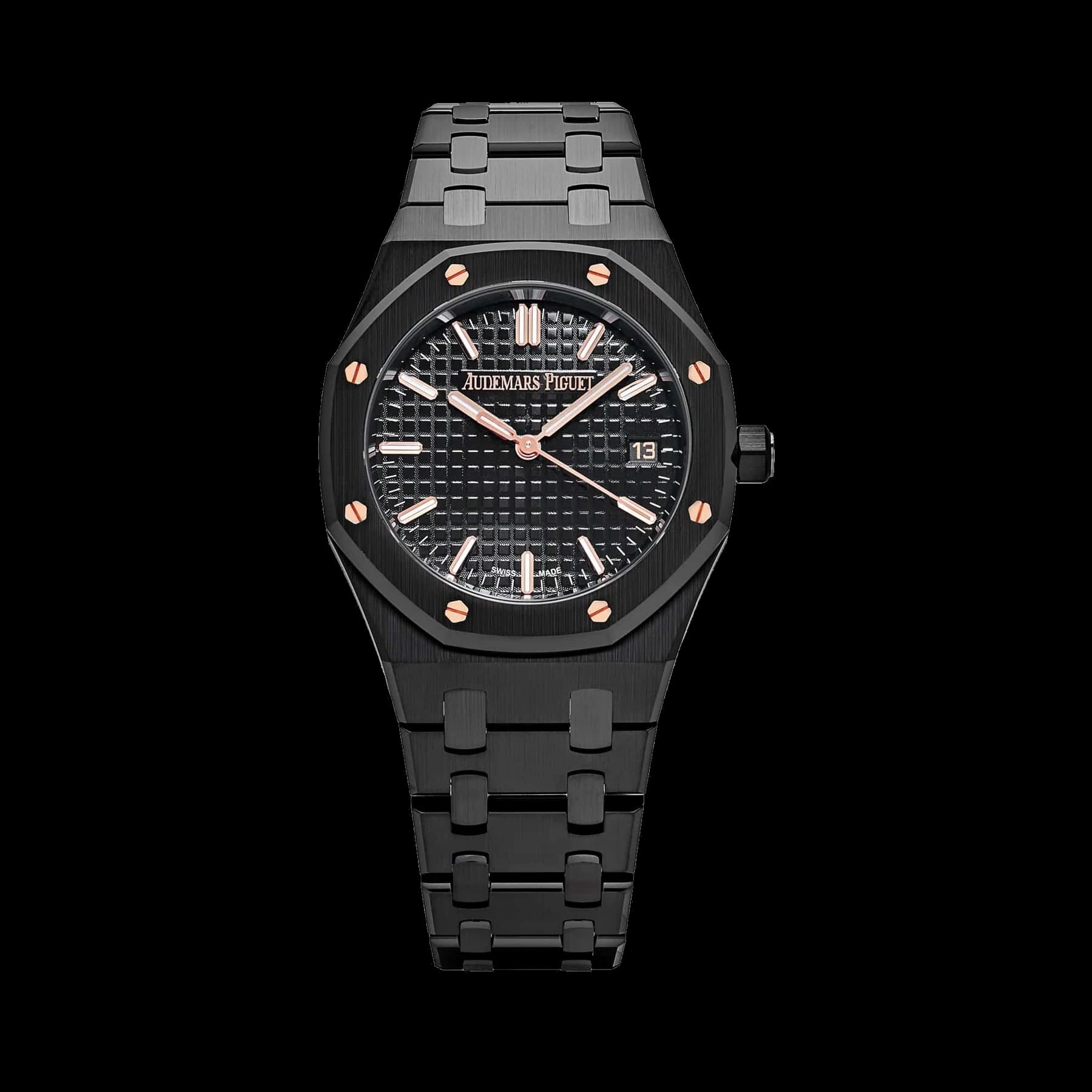 Audemars Piguet Royal Oak 77350CE.OO.1266CE.01 Black Ceramic Black Dial
