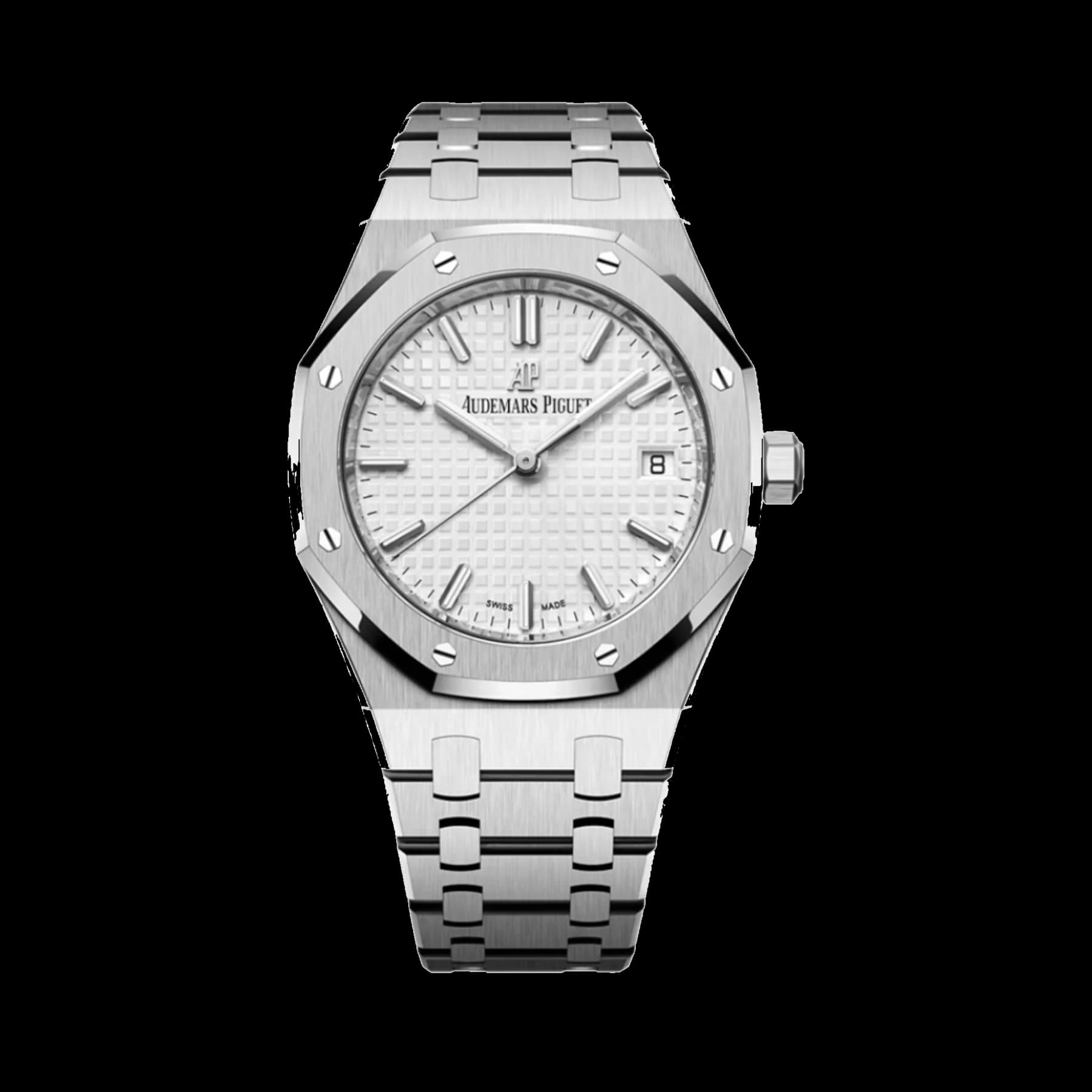 Audemars Piguet Royal Oak 77350ST.OO.1261ST.01 Stainless Steel Silver-Toned Dial