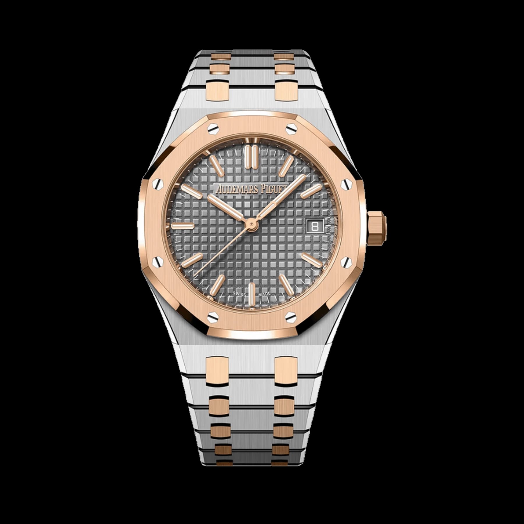 Audemars Piguet Royal Oak 77450SR.OO.1361SR.03 Rose Gold and Steel Grey Dial
