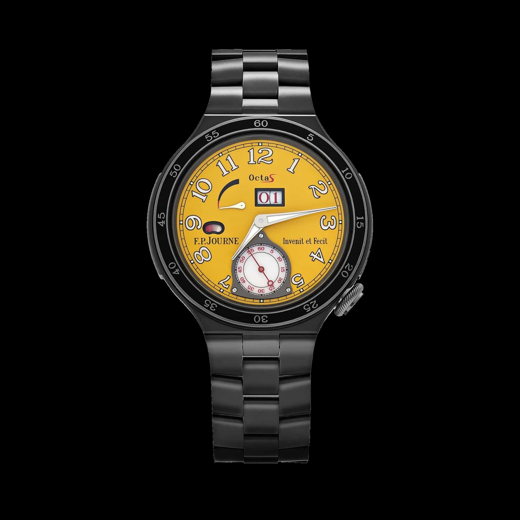 F.P.Journe Linesport Octa Sport Automatique Réserve Ref. ARS2 Titanium Yellow Dial (2021)