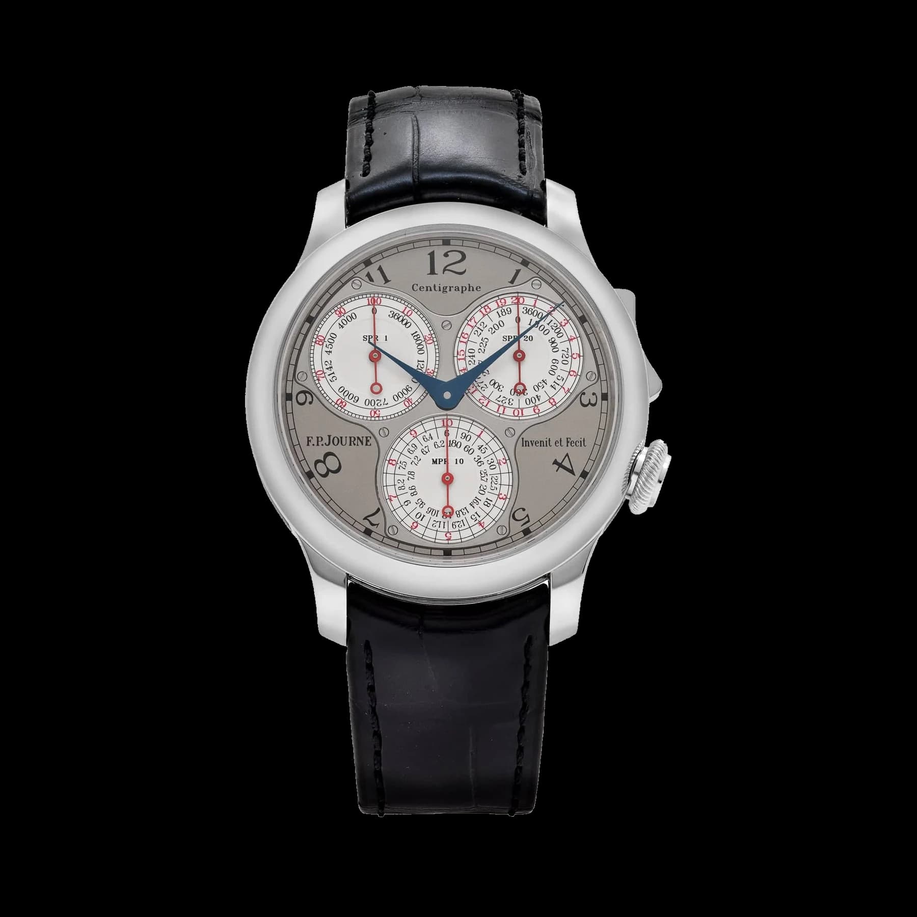 F.P.Journe Centigraphe Souverain Ref. CT Platinum Grey Dial