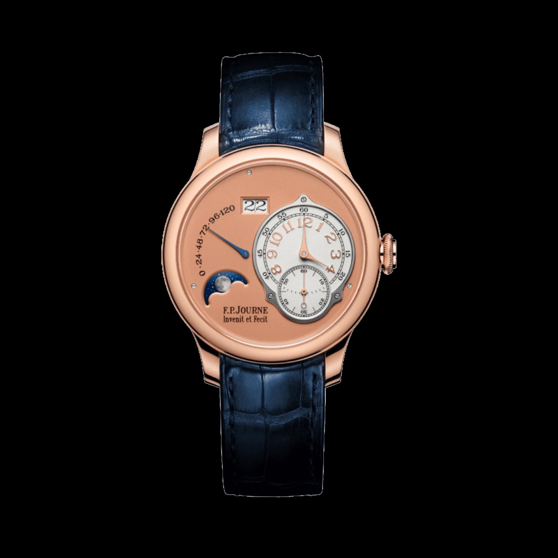 F.P.Journe Octa Lune Ref. LN Rose Gold Salmon Dial