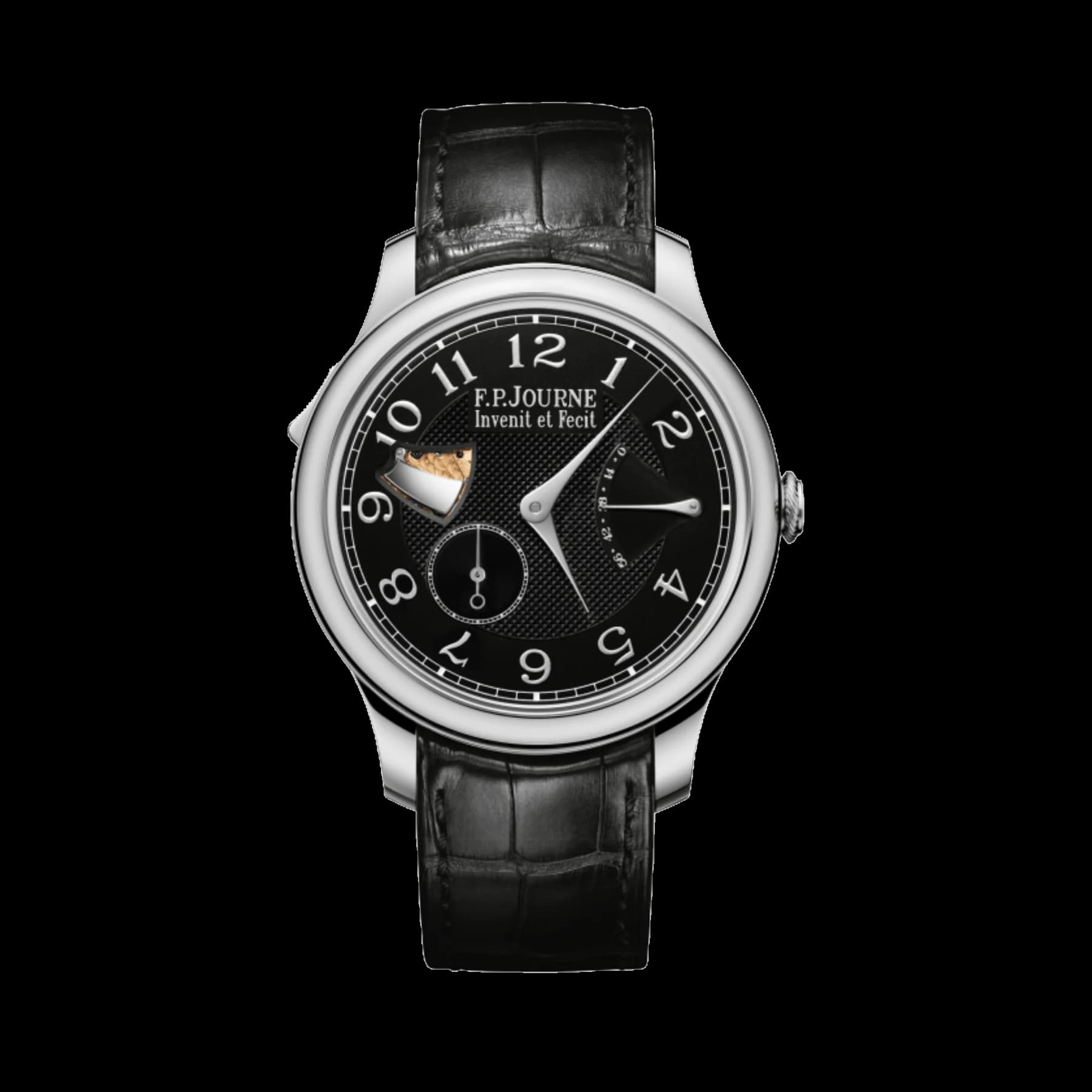 F.P.Journe Répétition Souverain Ref. RM Black Label Stainless Steel Black Dial