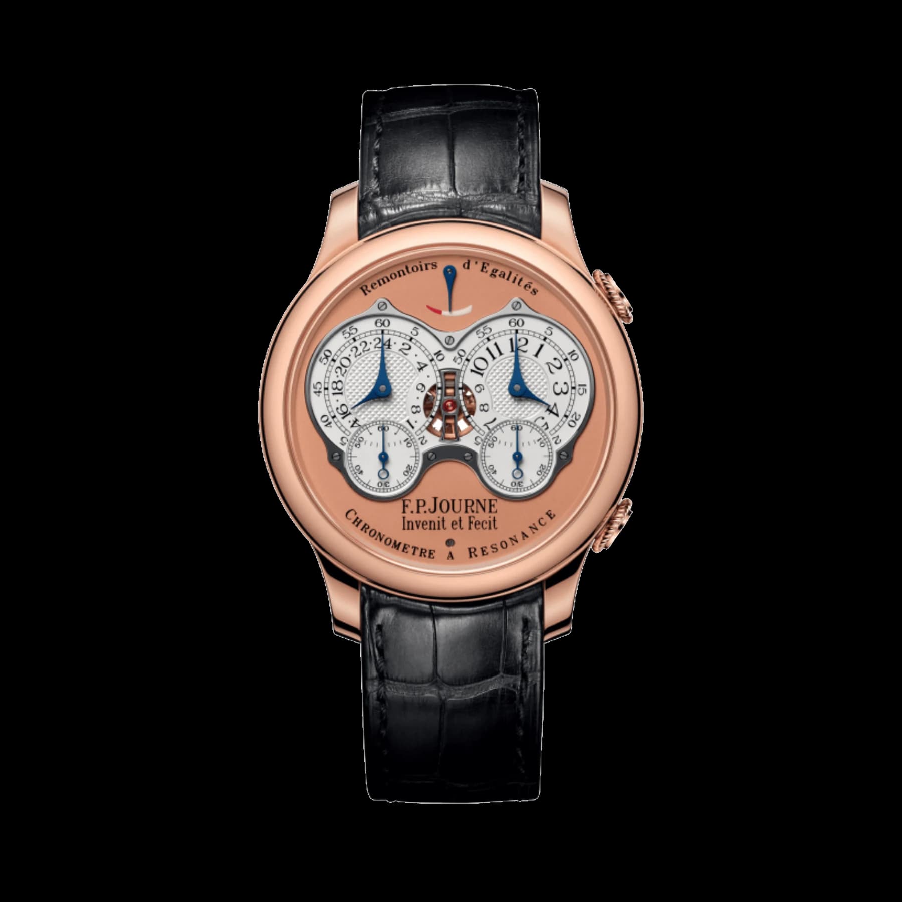 F.P.Journe Chronomètre À Résonance Ref. RQ Rose Gold Salmon Dial