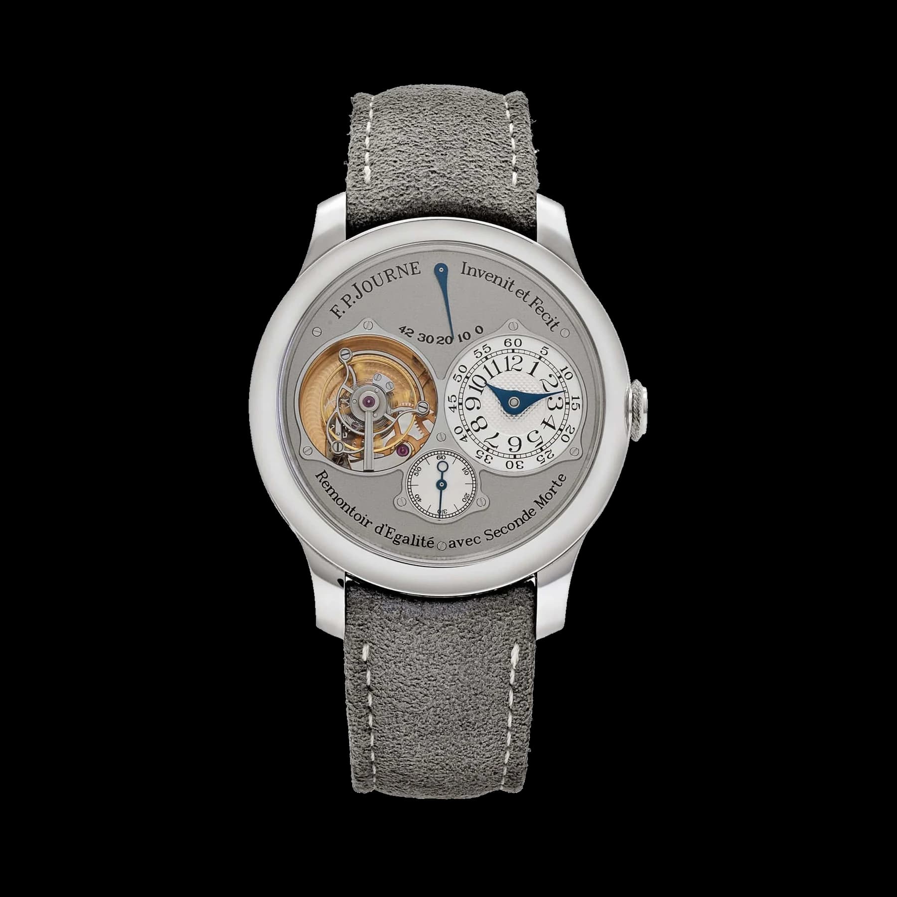 F.P.Journe Tourbillon Souverain Ref. TN Platinum Grey Dial