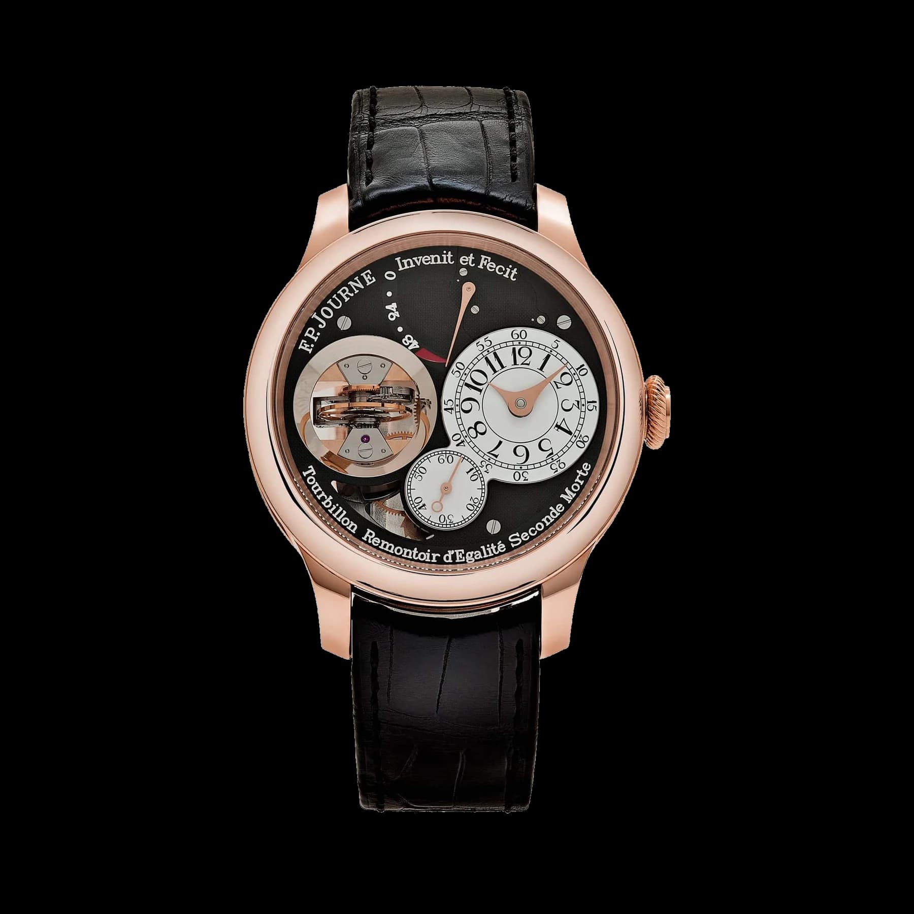 F.P.Journe Tourbillon Souverain Vertical Ref. TV Rose Gold Black Dial Boutique Edition (2025)