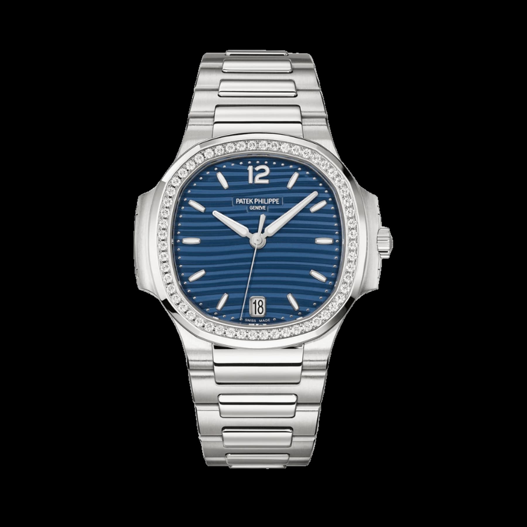 Patek Philippe Nautilus 7118/1200A-001 'Ladies' Blue Dial Diamond Bezel (2026)