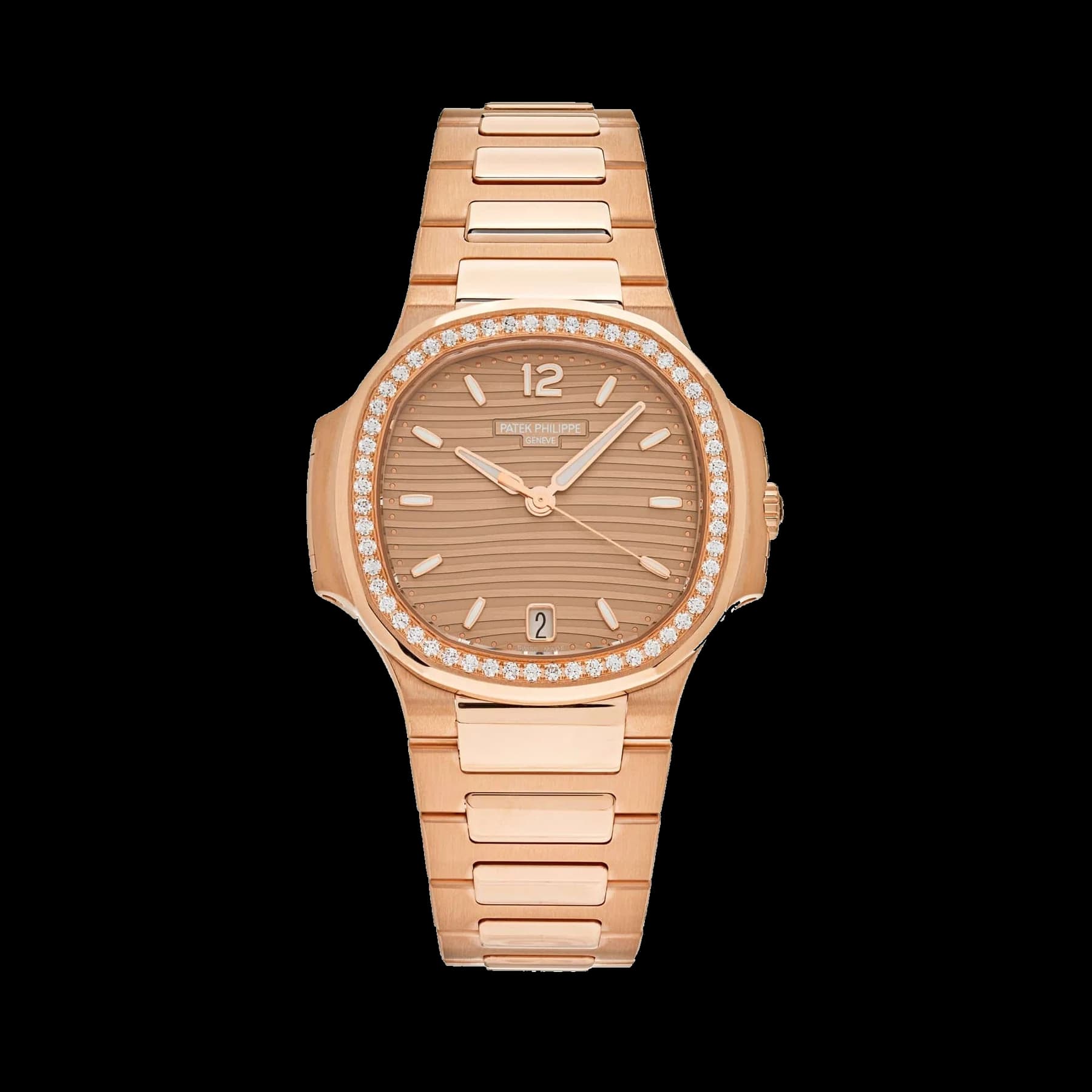 Patek Philippe Nautilus 7118/1200R-010 'Ladies' Rose Gold Diamond Bezel (2026)