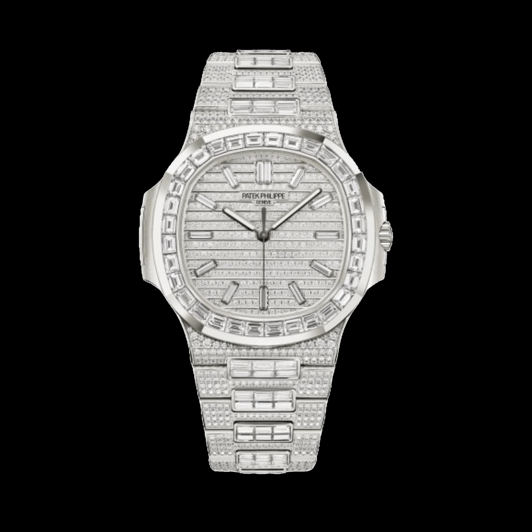 Patek Philippe Nautilus 5811/1460G-001 White Gold Full Diamond (2025)