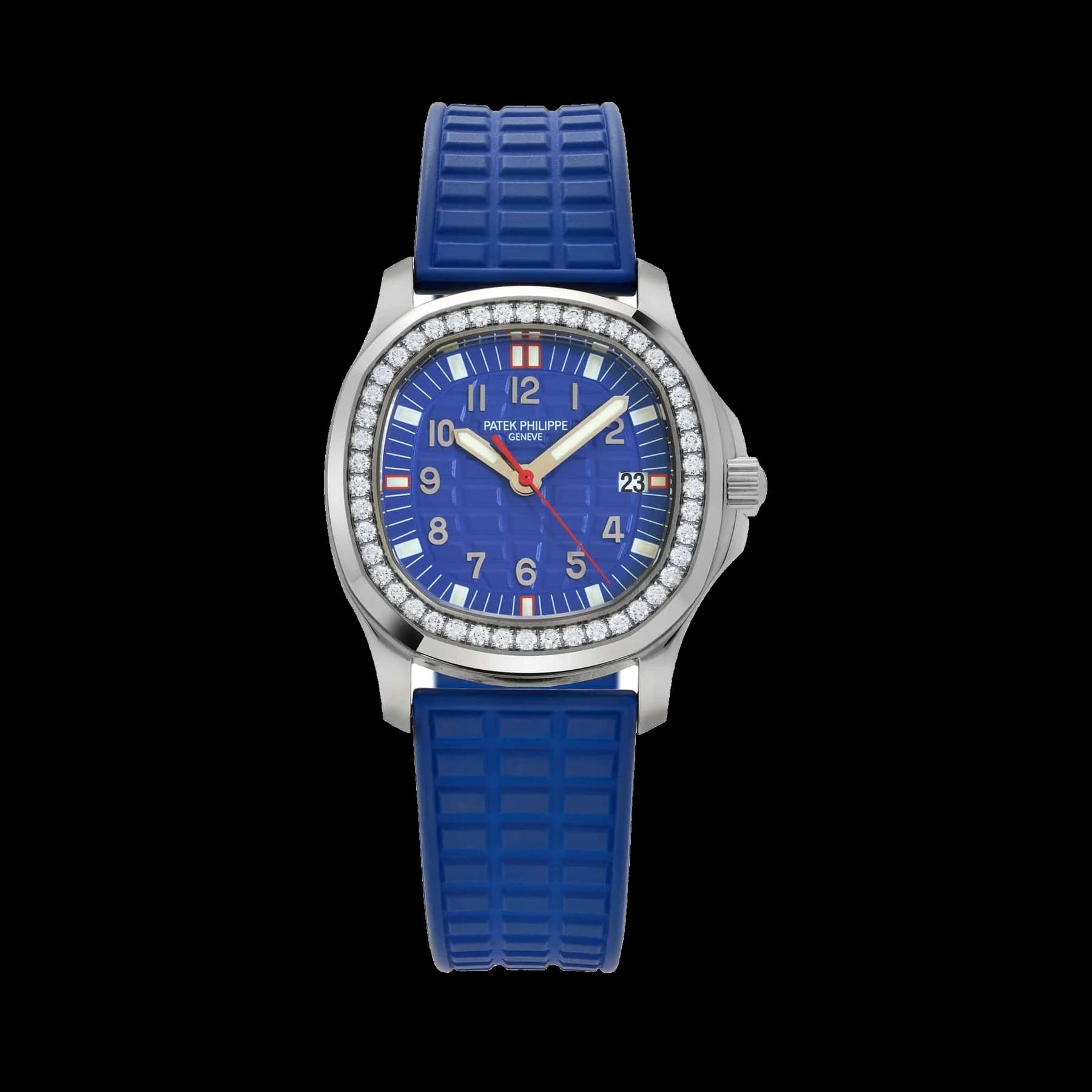 Patek Philippe Aquanaut Luce 5067A-014 'Ladies' Blue Dial Diamond Bezel (2009)