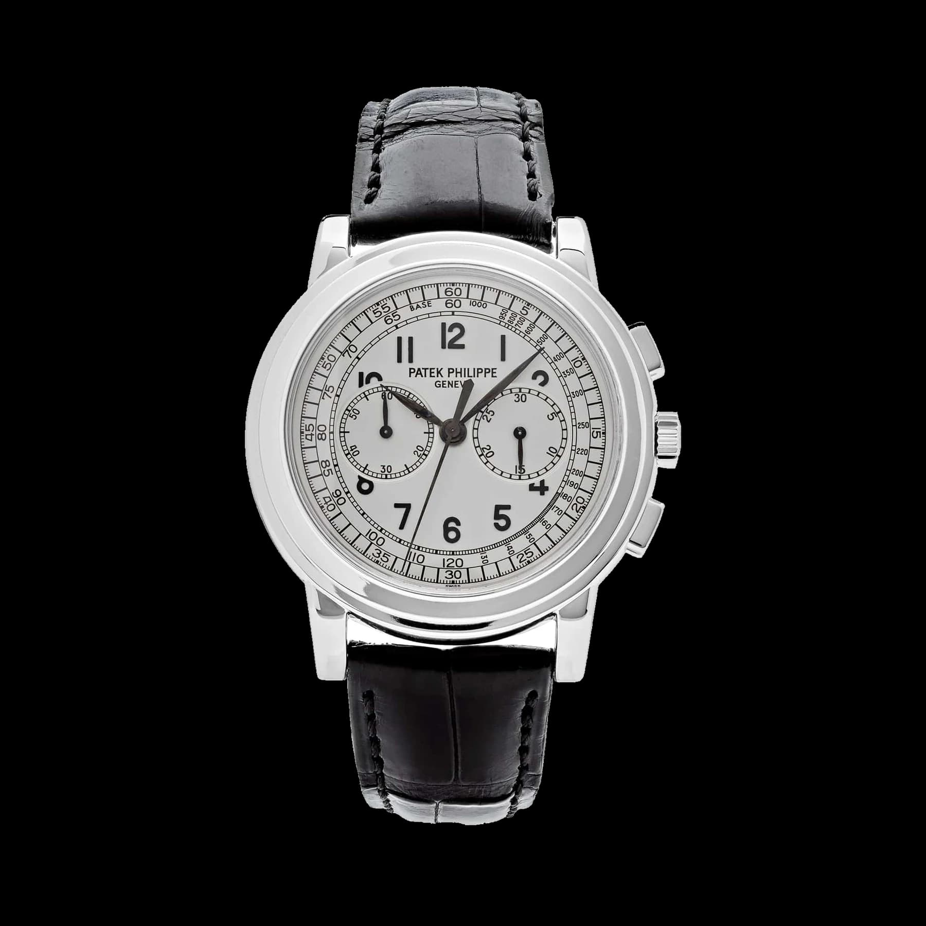Patek Philippe Complications 5070G-001 Chronograph White Gold Silver Dial (2005)
