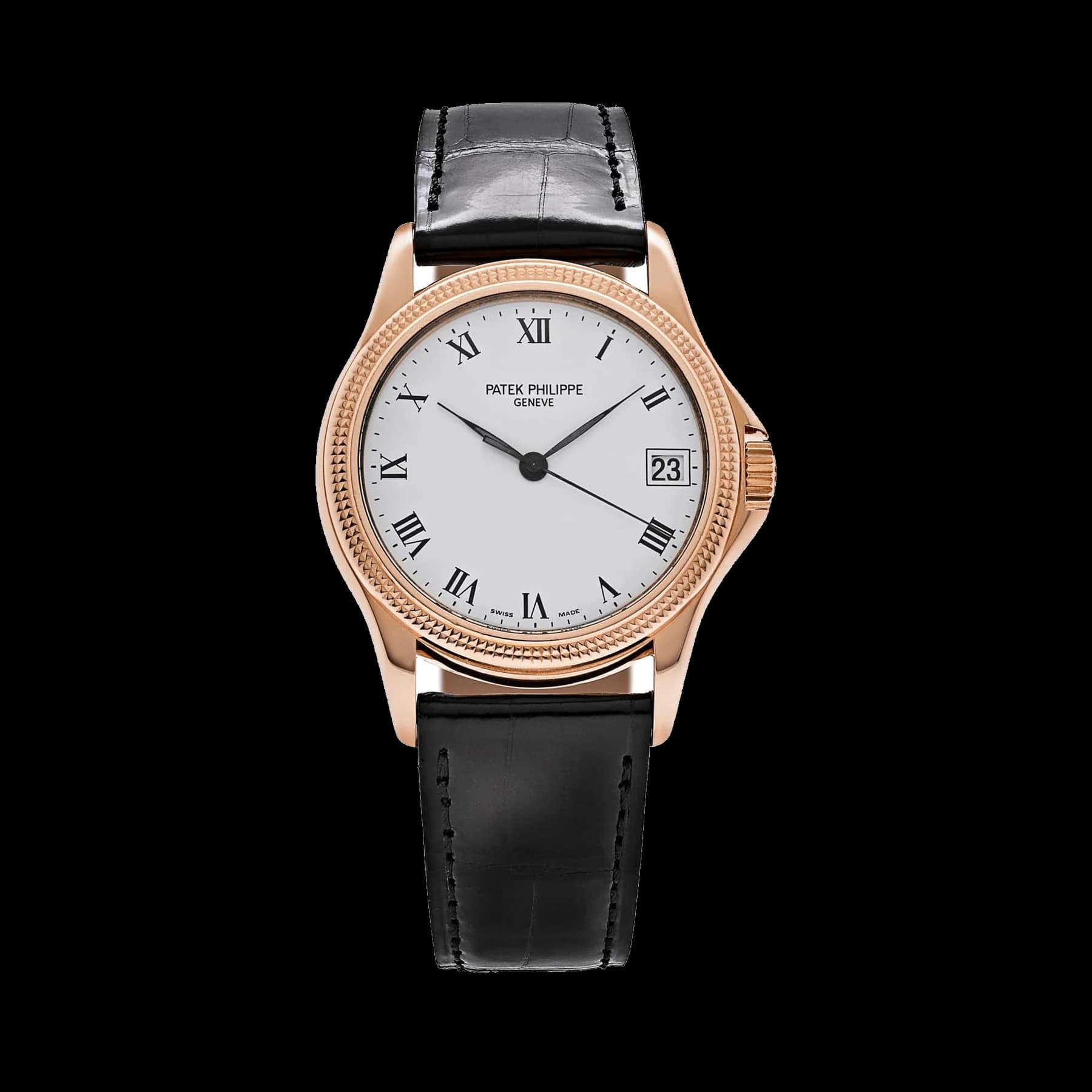 Patek Philippe Calatrava 5117R Rose Gold White Roman Numerals Dial (2000)