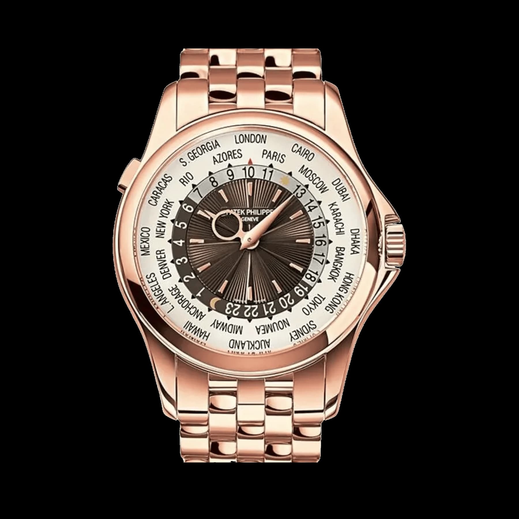 Patek Philippe Complications 5130/1R-011 World Time Rose Gold