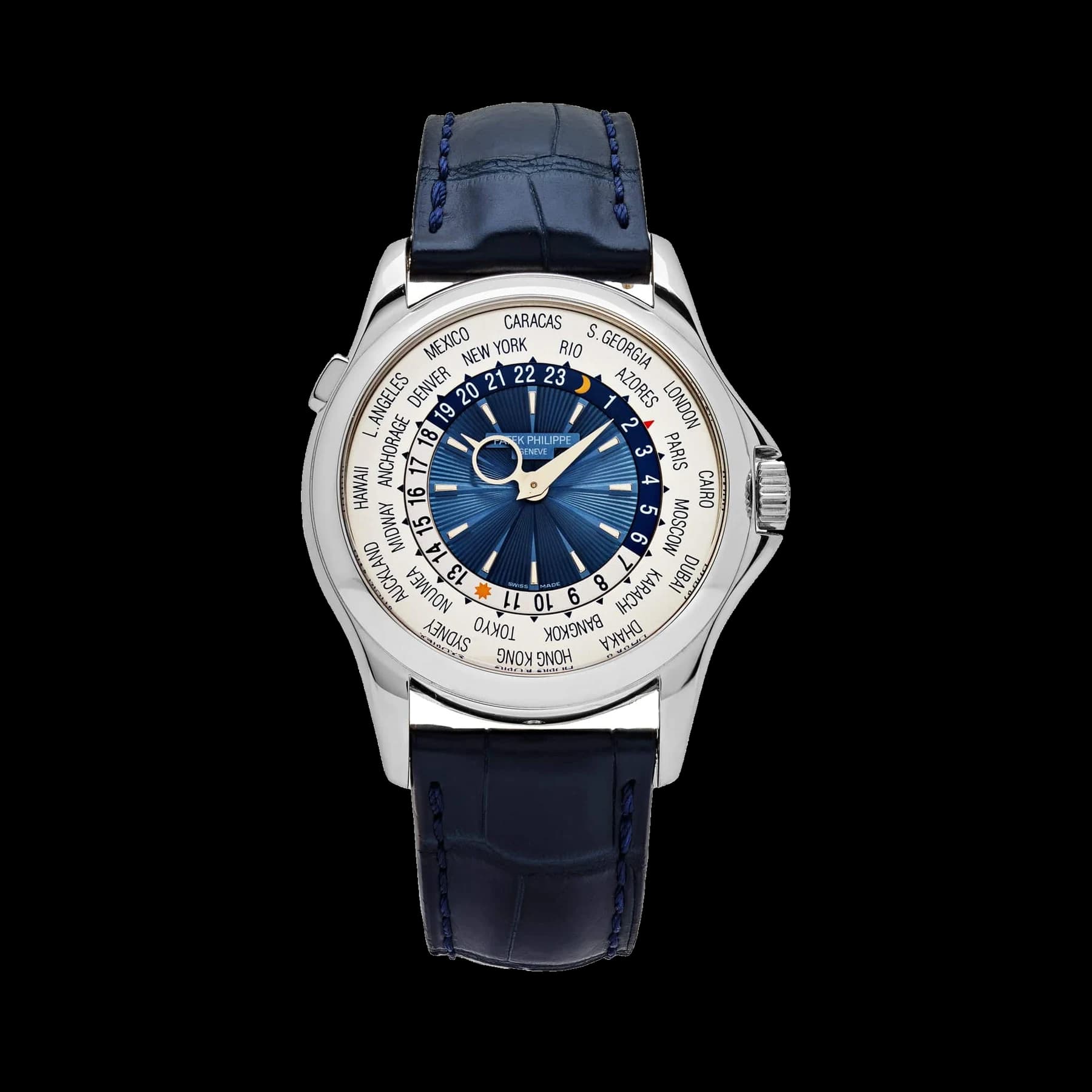 Patek Philippe Complications 5130P-001 World Time Platinum