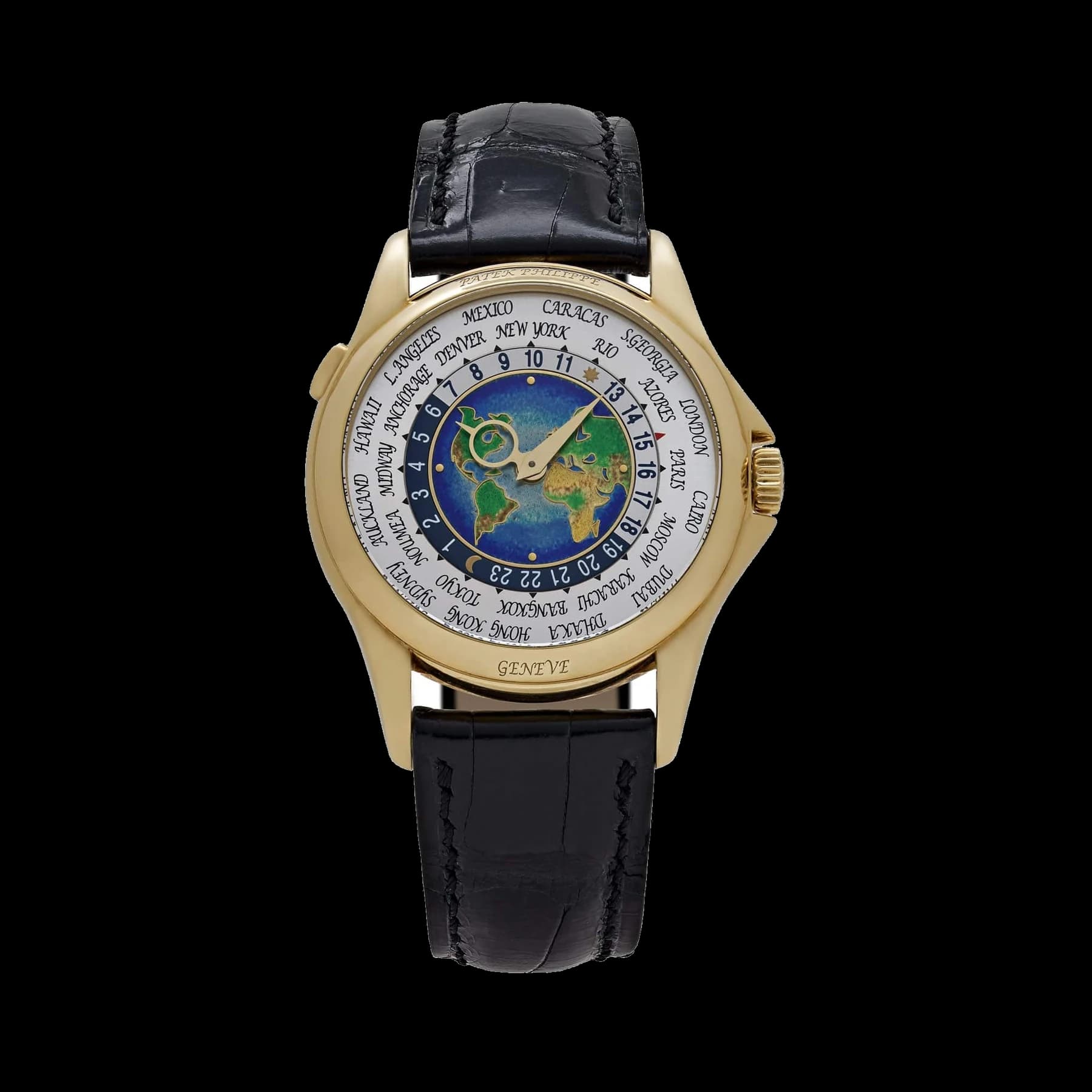 Patek Philippe Complications 5131J-001 World Time Yellow Gold