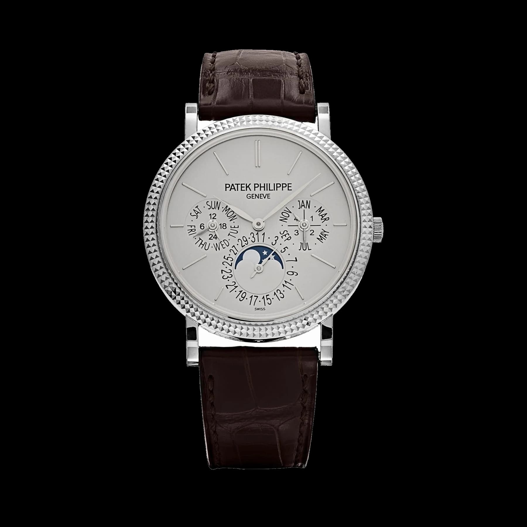 Patek Philippe Grand Complications 5139G-001 Perpetual Calendar White Gold Silver Dial (2008)
