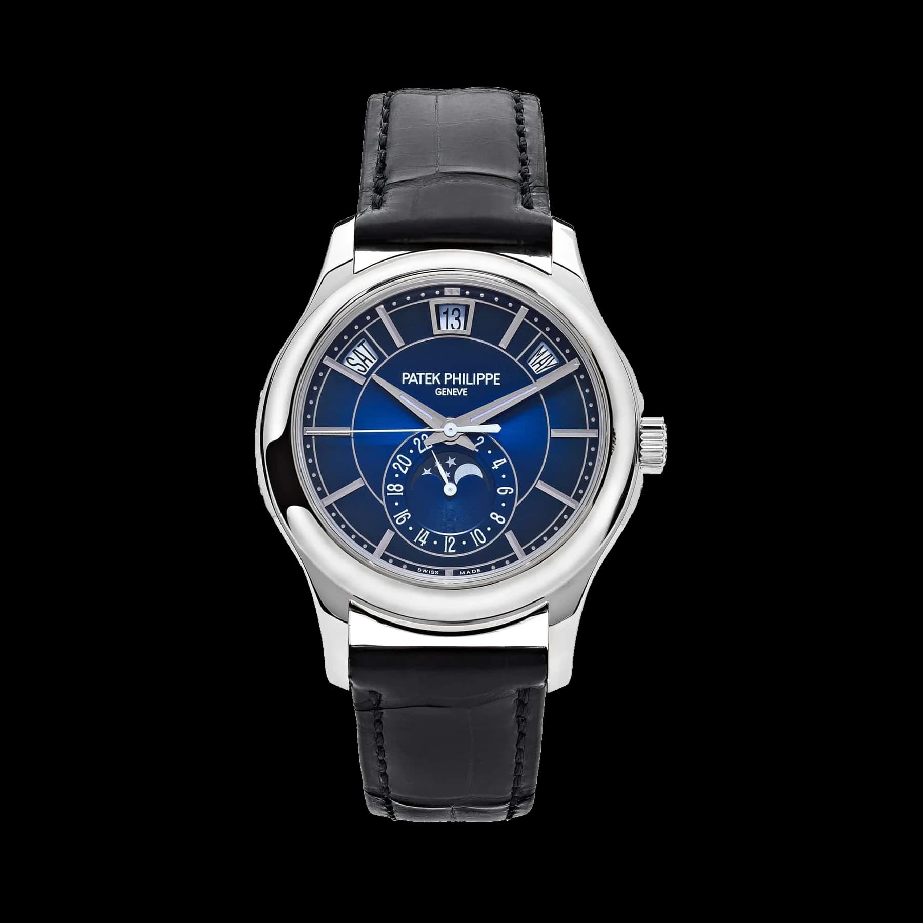 Patek Philippe Complications 5205G-013 Annual Calendar White Gold Blue Dial (2021)