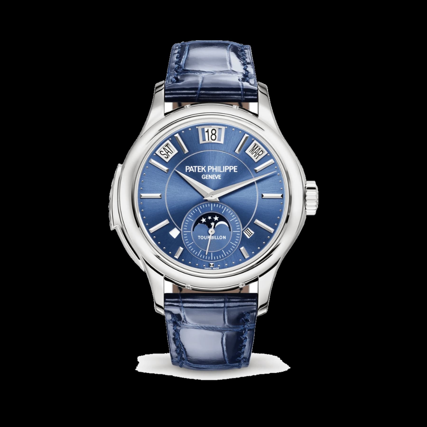 Patek Philippe Grand Complications 5207G-001 Tourbillon Minute Repeater Perpetual Calendar White Gold Blue Dial