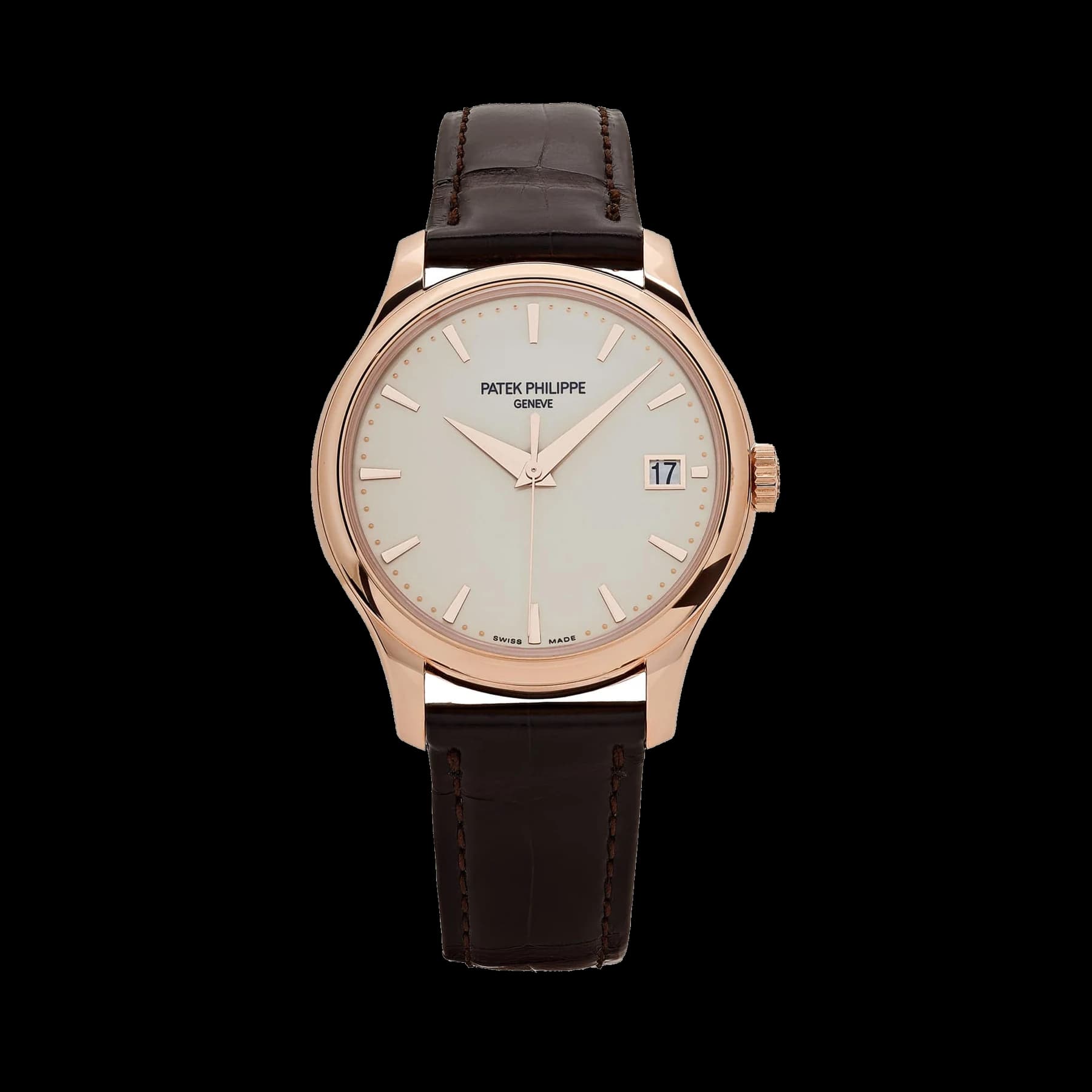 Patek Philippe Calatrava 5227R-001 Date Rose Gold Ivory Dial (2023)