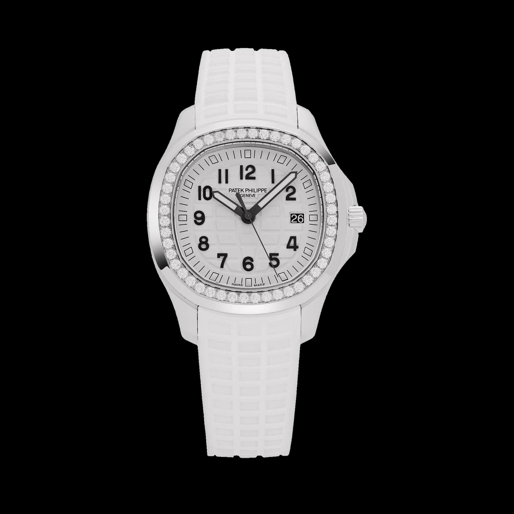 Patek Philippe Aquanaut Luce 5267/200A-010 Stainless Steel White Dial Diamond Bezel (2025)