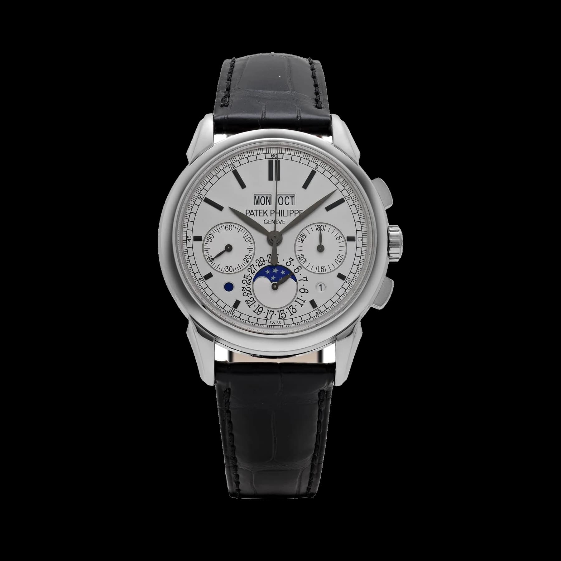 Patek Philippe Grand Complications 5270G-001 Perpetual Calendar White Gold White Dial