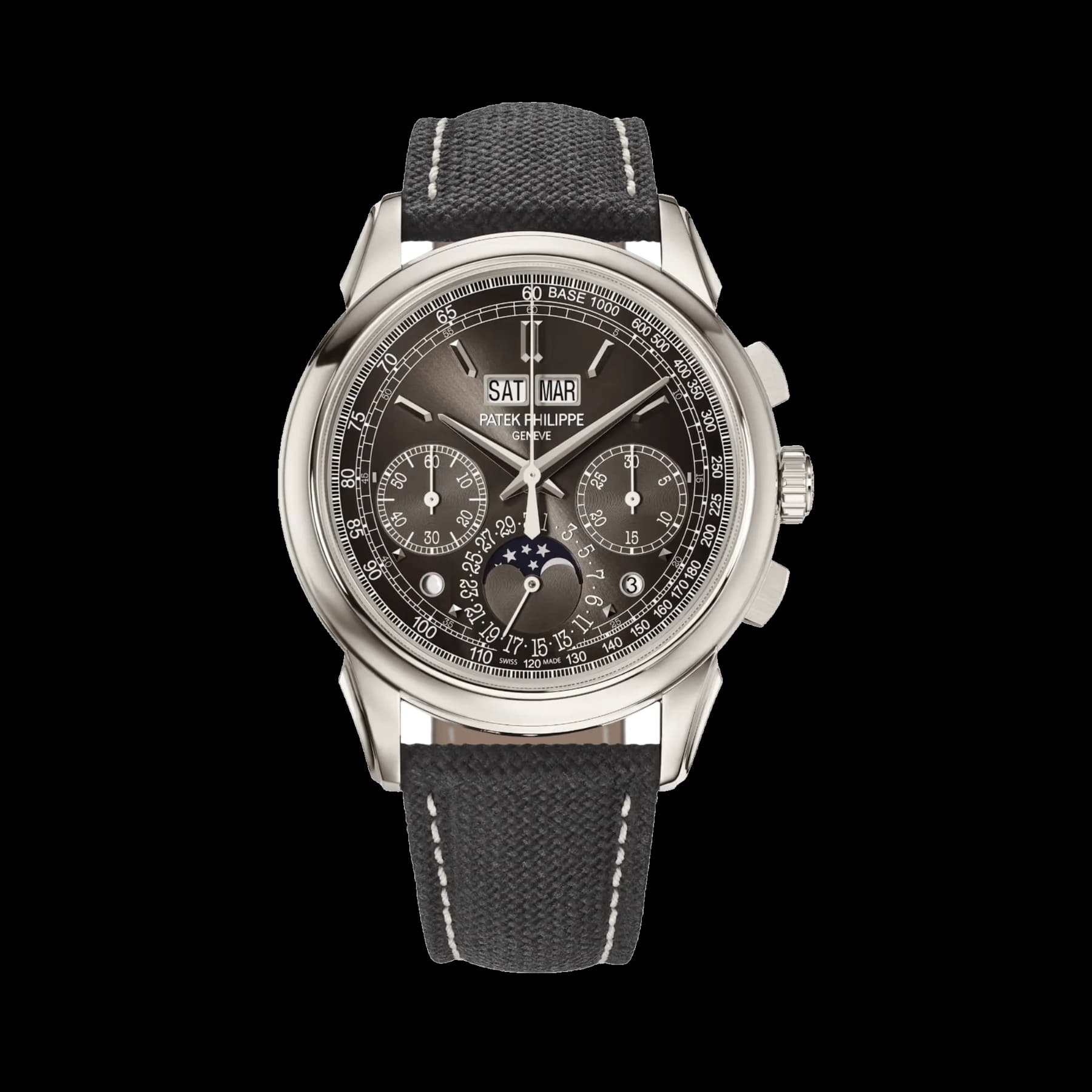 Patek Philippe Grand Complications 5270P-015 Perpetual Calendar Chronograph Platinum Charcoal Gray Dial (2026)