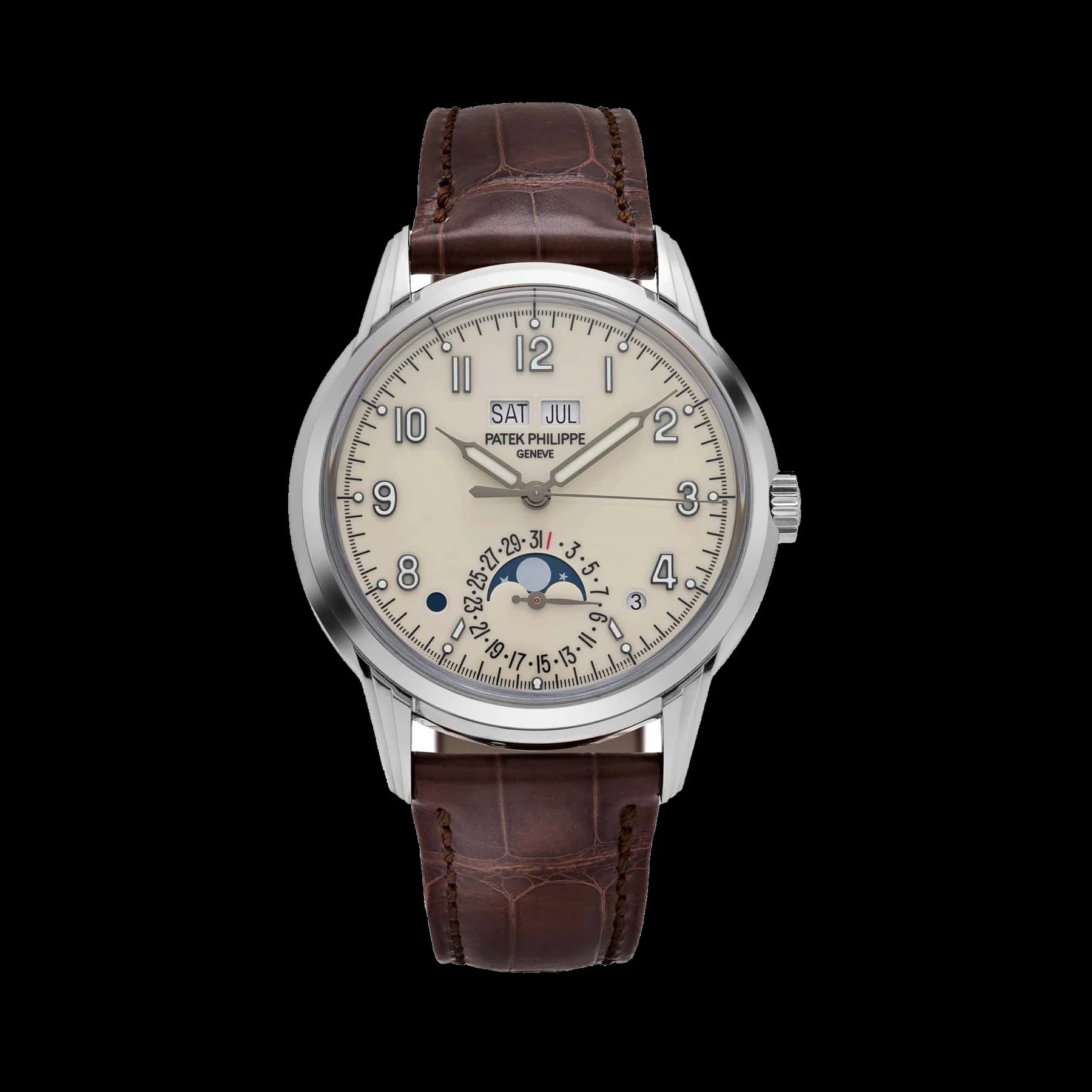 Patek Philippe Grand Complications 5320G-001 Perpetual Calendar White Gold Ivory Dial
