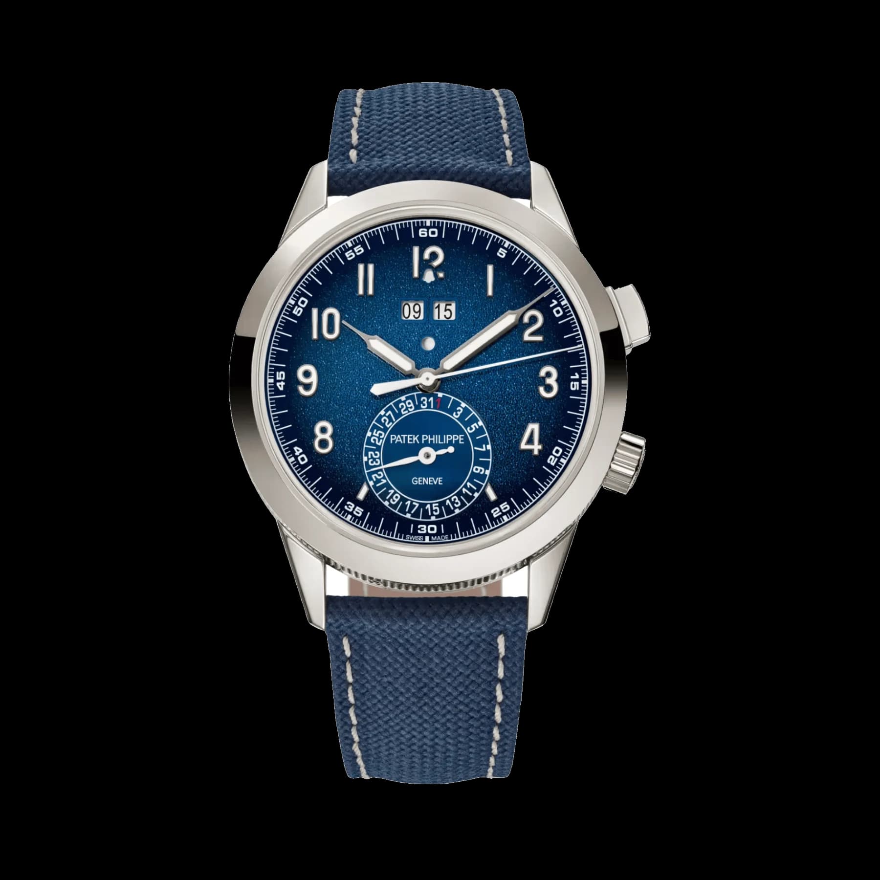 Patek Philippe Grand Complications Calatrava 5322G-001 White Gold Navy Blue Dial (2026)