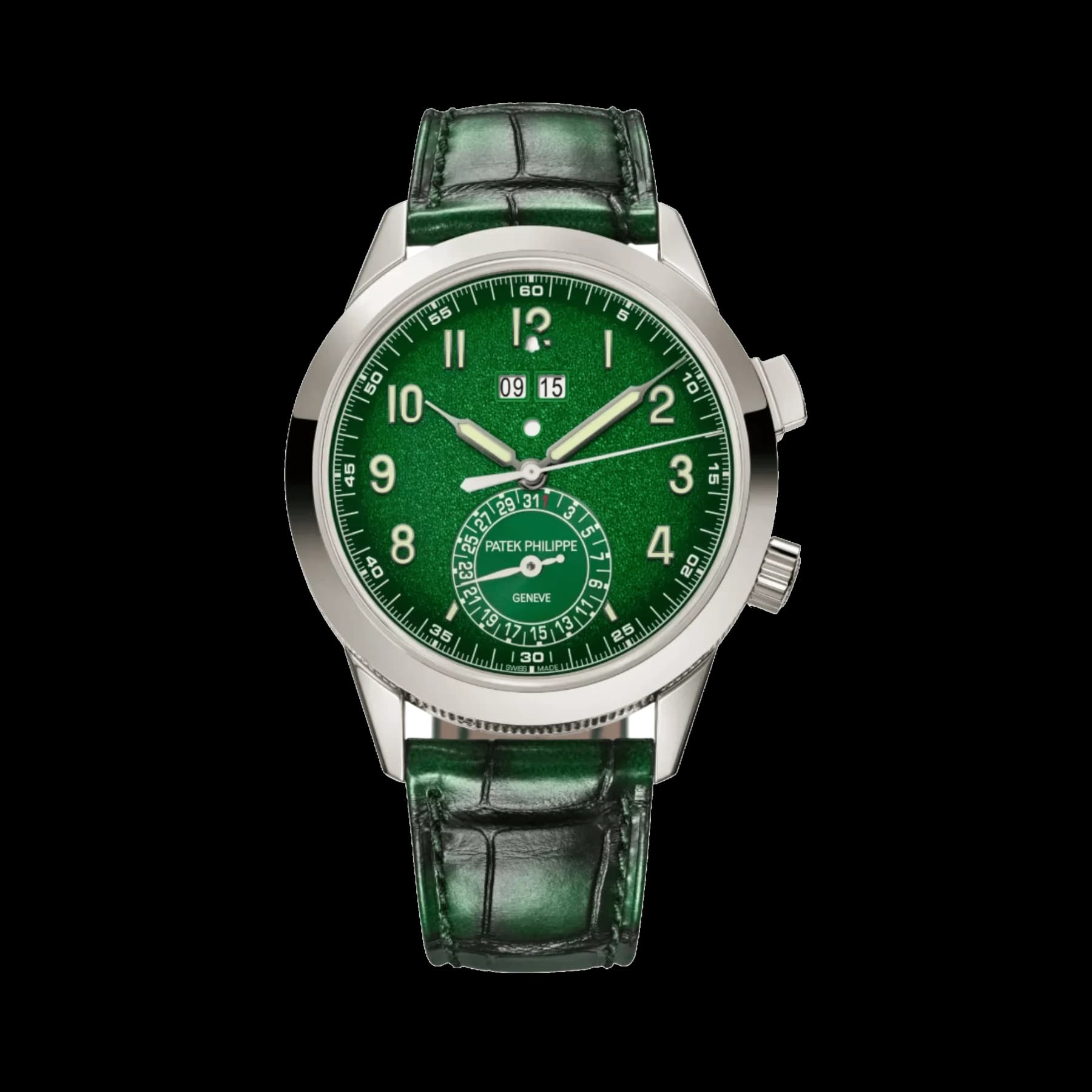 Patek Philippe Grand Complications Calatrava 5322G-010 White Gold Green Dial (2026)