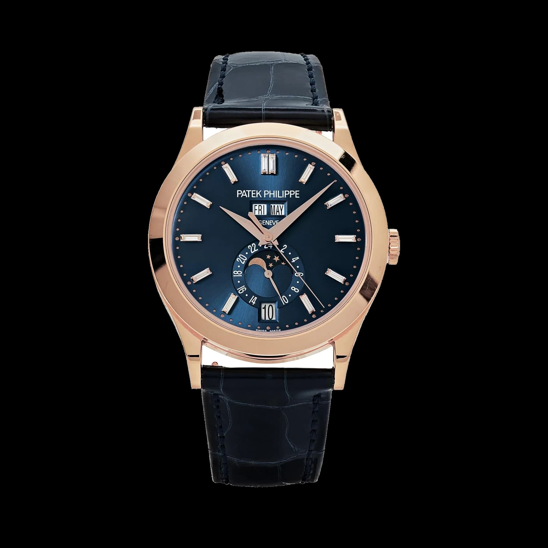 Patek Philippe Complications 5396R-015 Annual Calendar Rose Gold Blue Dial (2019)
