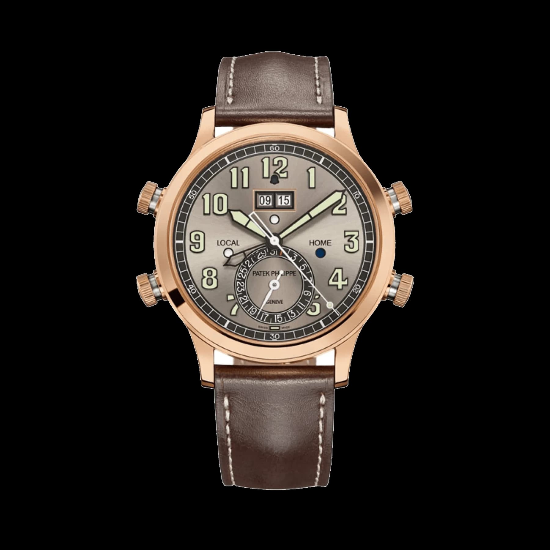 Patek Philippe Grand Complications 5520RG-001 Alarm Travel Time Rose Gold (2024)