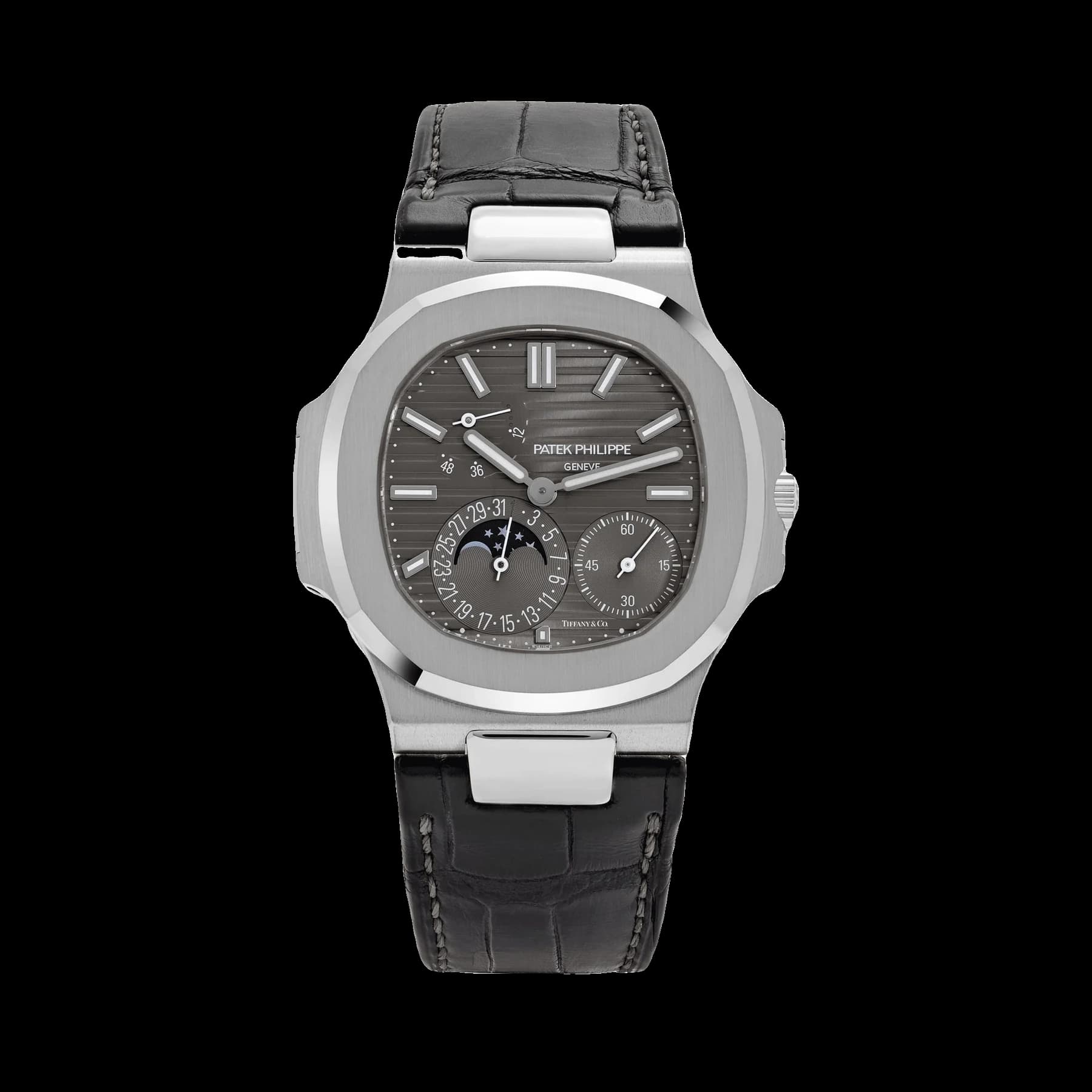 Patek Philippe Nautilus 5712G-001 'Tiffany & Co.' White Gold Grey Dial Moon Phases (2023)