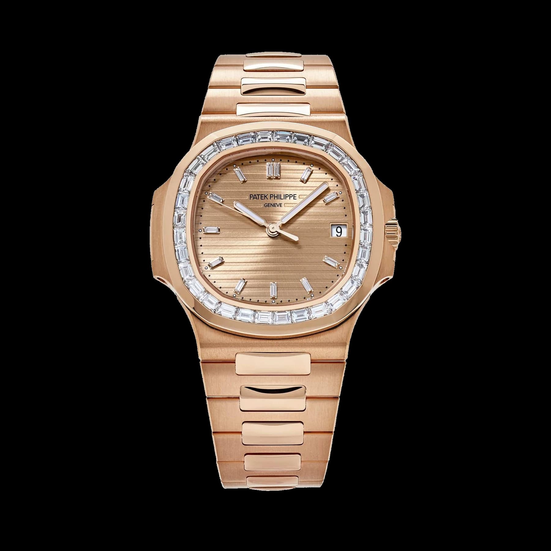 Patek Philippe Nautilus 5723/1R-001 Rose Gold Diamond Bezel