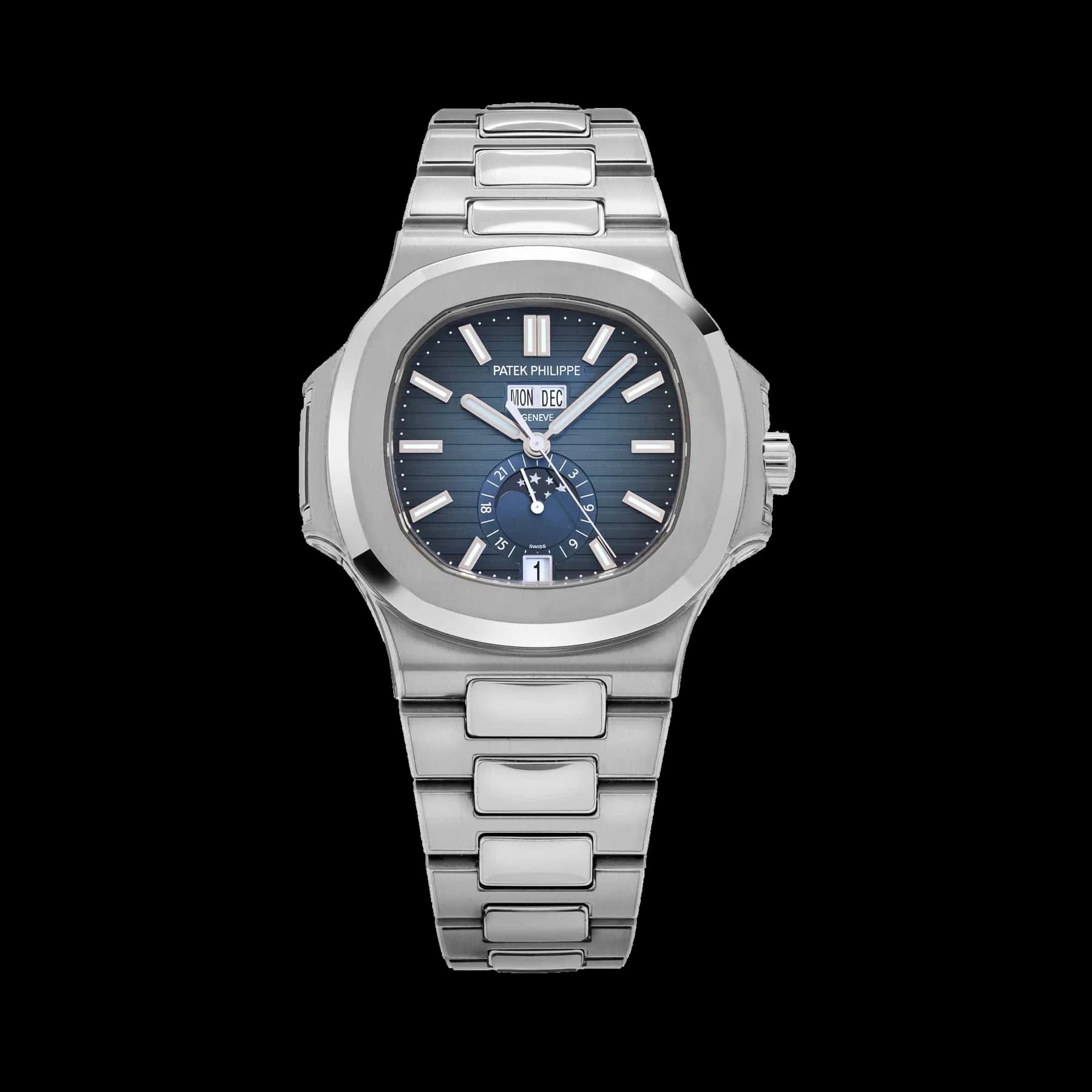 Patek Philippe Nautilus 5726/1A-014 Annual Calendar Stainless Steel Blue Dial (2024)