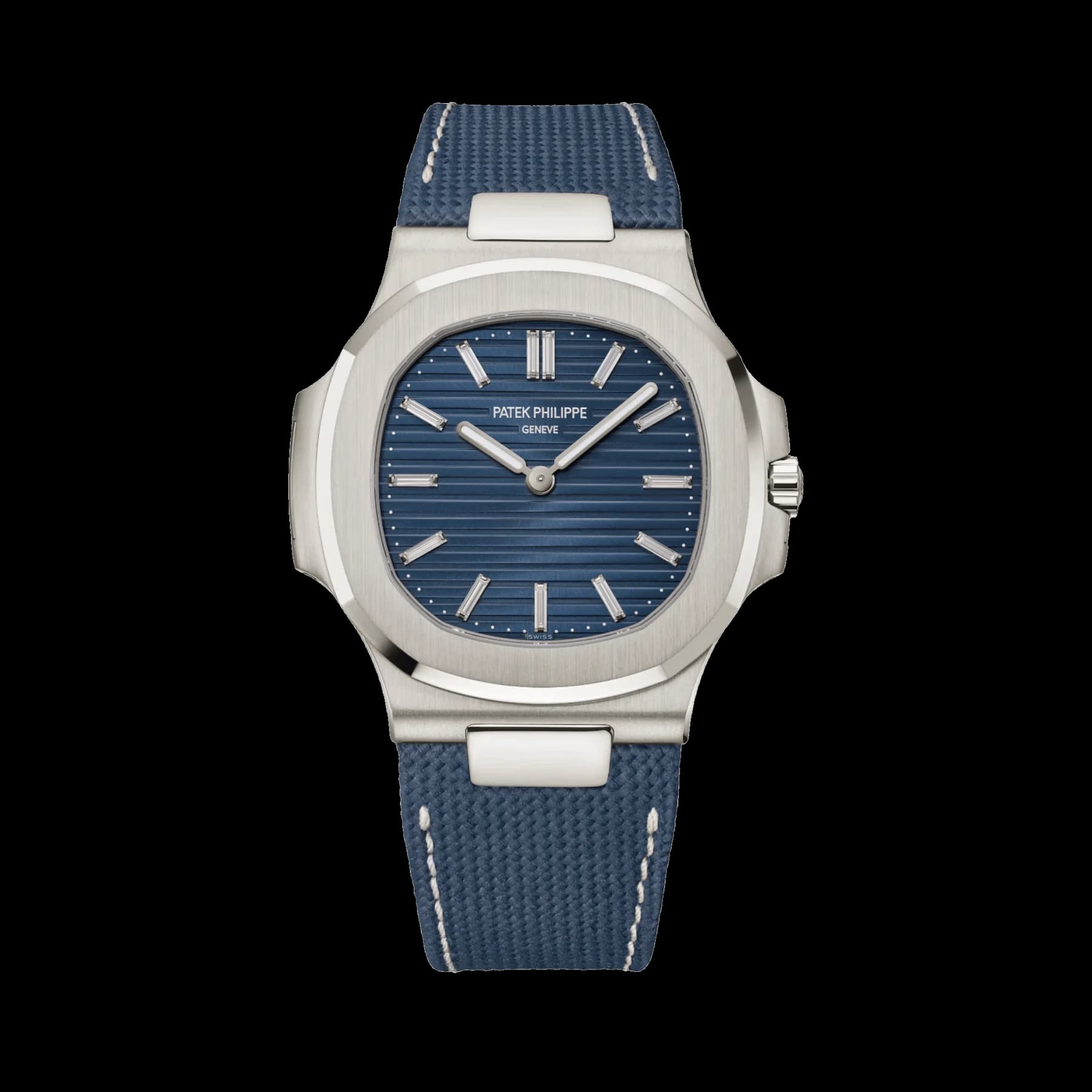 Patek Philippe Nautilus 5810G-001 '50th Anniversary' White Gold Blue Diamond Dial (2026)