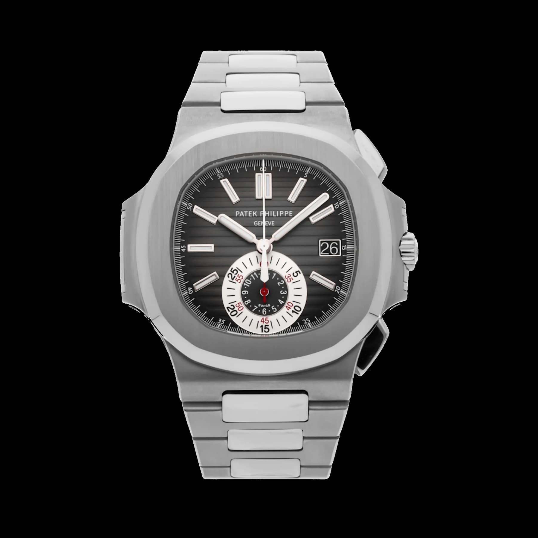Patek Philippe Nautilus 5980/1A-014 Chronograph Stainless Steel Grey Dial (2013)
