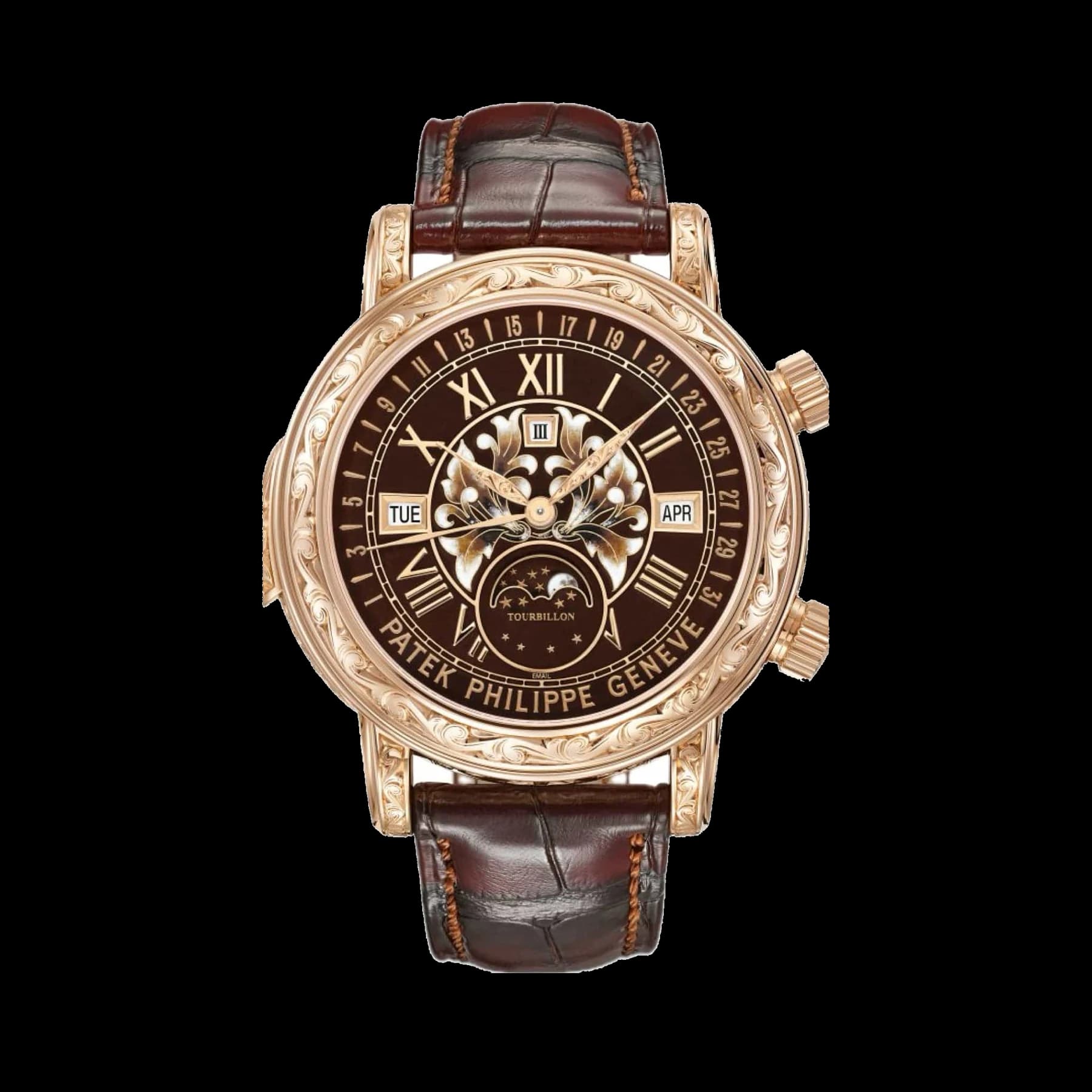Patek Philippe Grand Complications 6002R-001 Skymoon Tourbillon Rose Gold