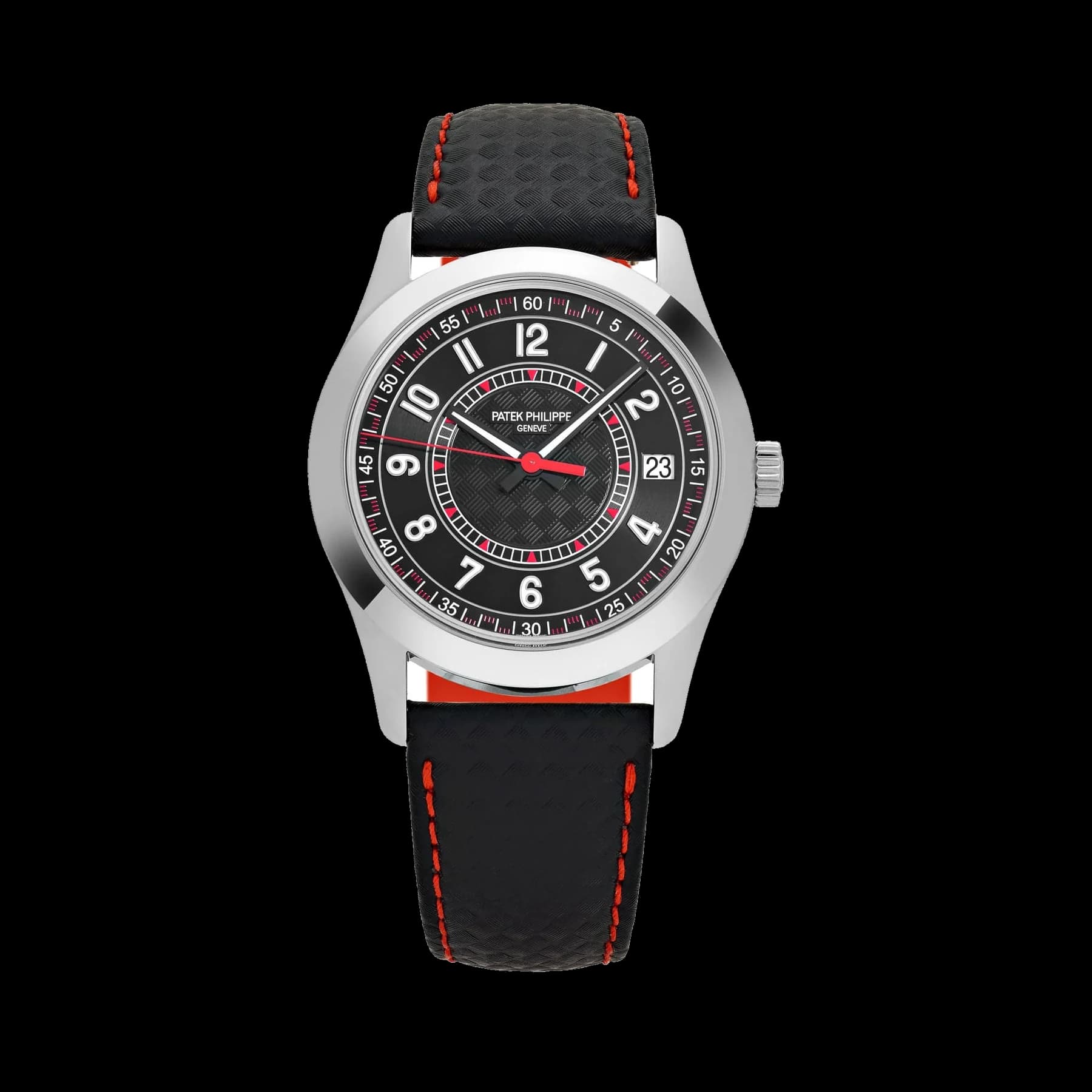 Patek Philippe Calatrava 6007G-010 White Gold Red Accents