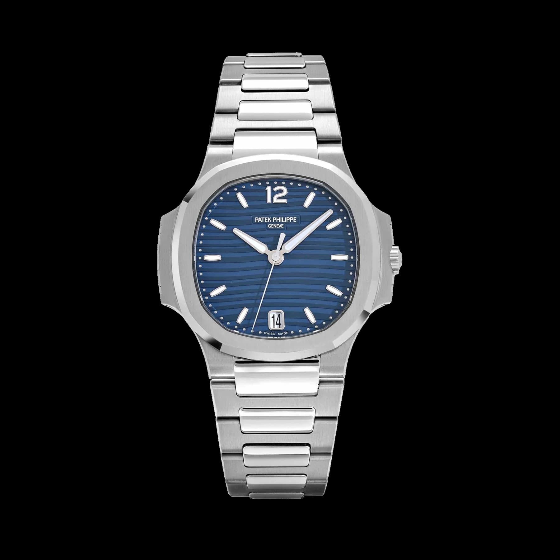 Patek Philippe Nautilus 7118/1A-001 'Ladies' Stainless Steel Blue Dial