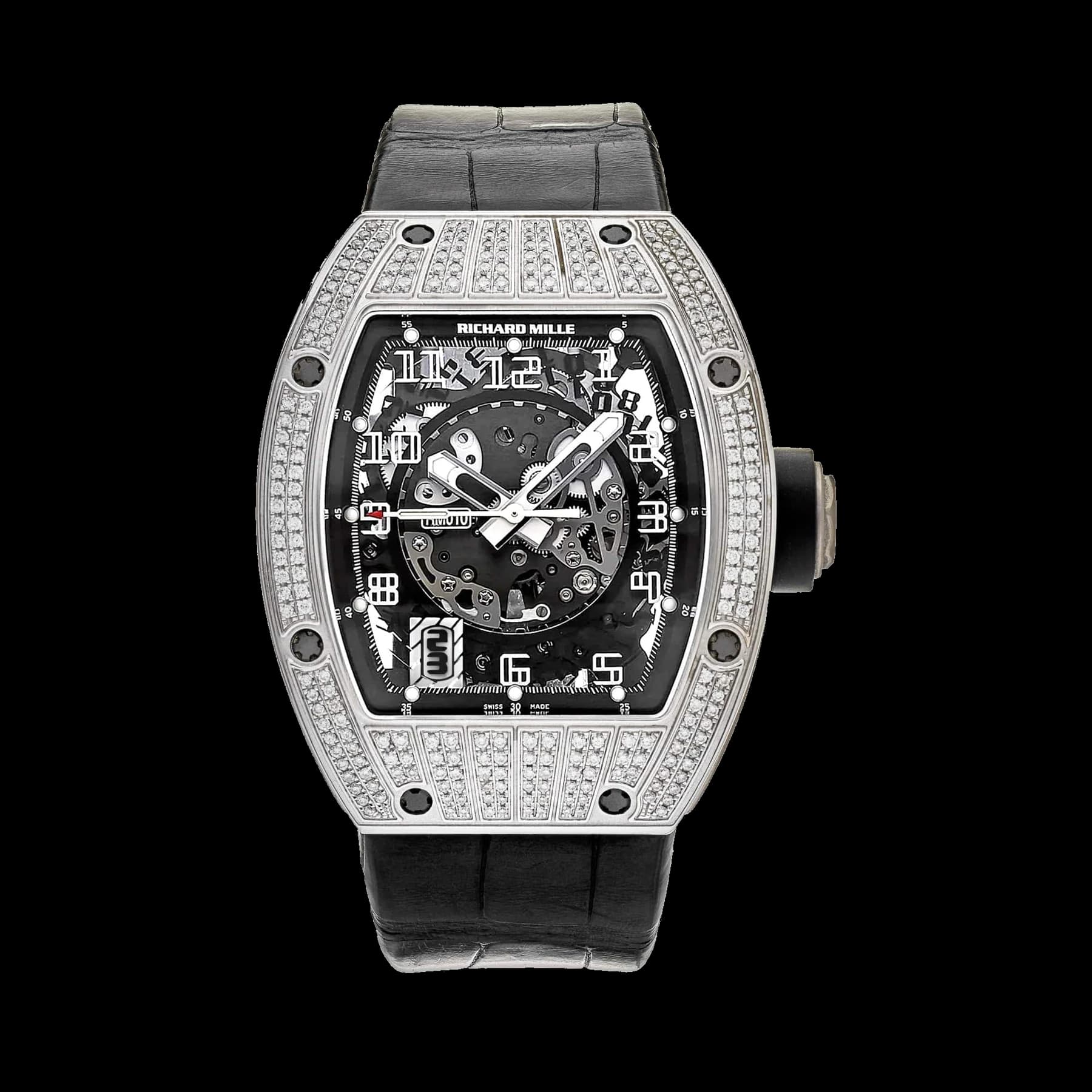 Richard Mille RM 010 Automatic White Gold Diamond Set