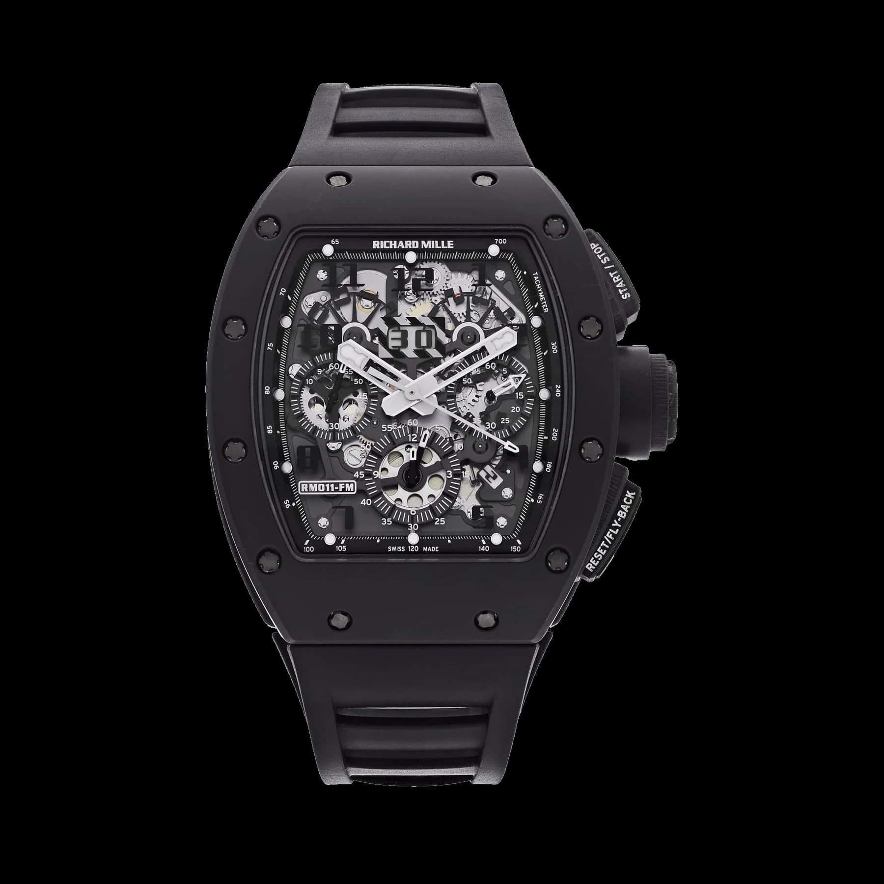 Richard Mille RM 011 'Black Phantom' Flyback Chronograph Carbon Limited Edition of 50