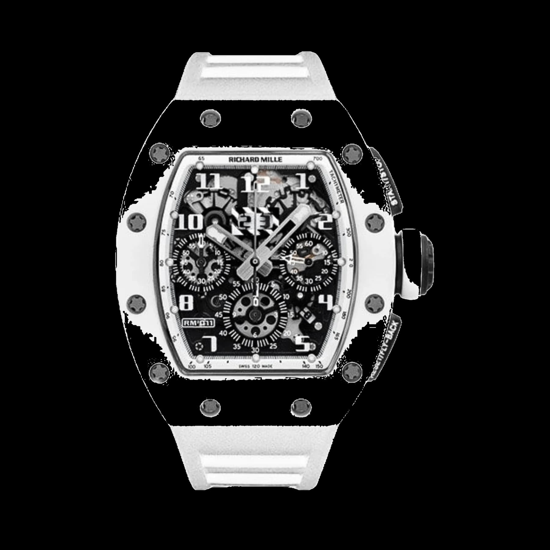 Richard Mille RM 011 FM 'White Ghost' White Ceramic Limited Edition of 30