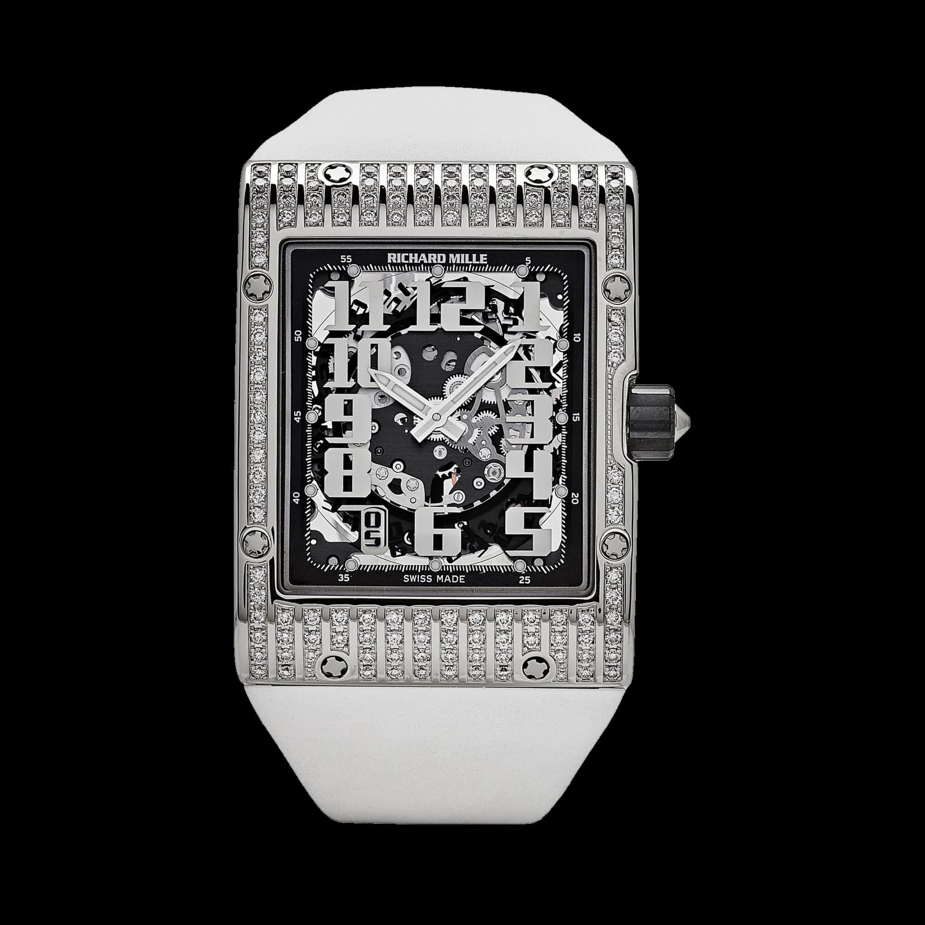 Richard Mille RM 016 'Extra Flat' White Gold Diamond Set (2023)